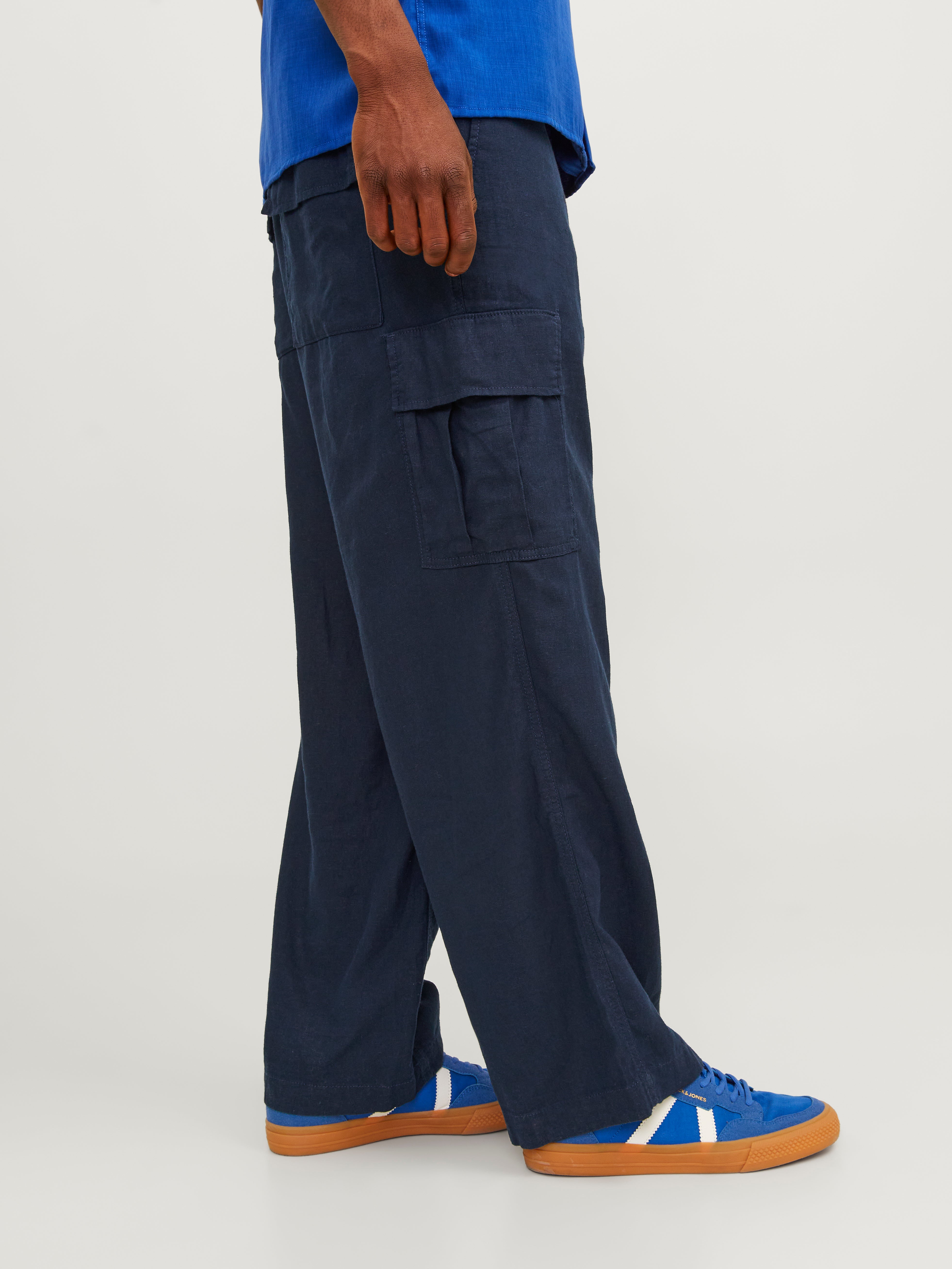 Wide Leg Fit Cargo Pants | Jack & Jones