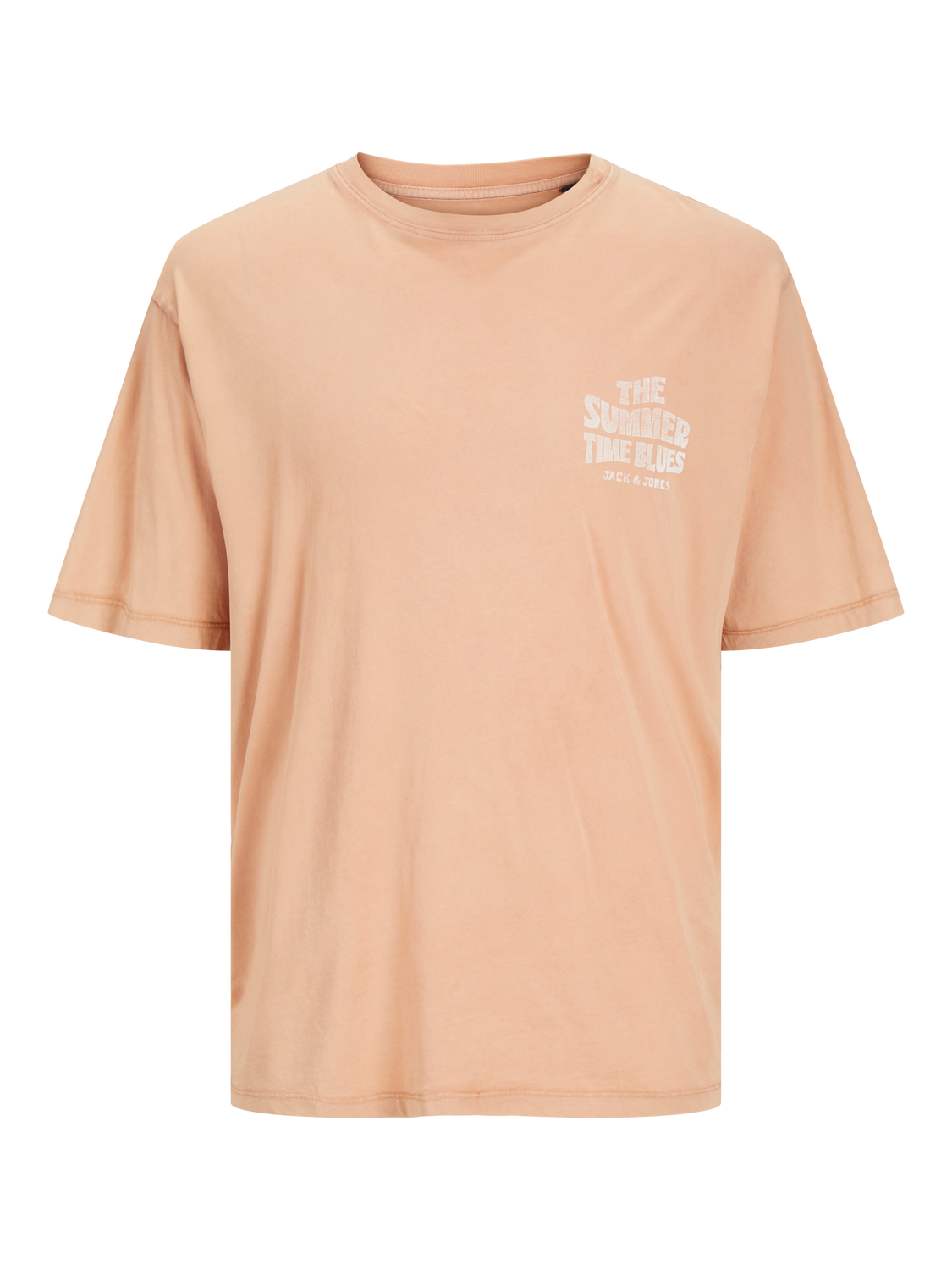 Jack & Jones T-shirt Col rond Coupe ample -Sunburn - 12255622