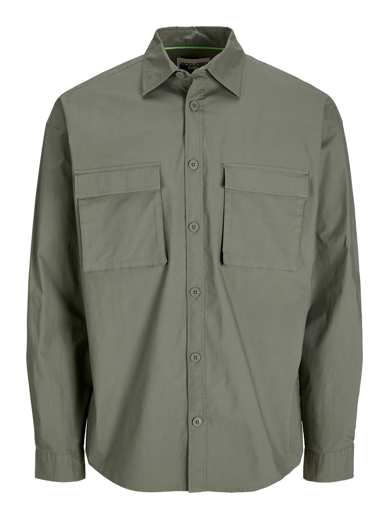 Jack & Jones Wide Fit Shirt -Agave Green - 12255656