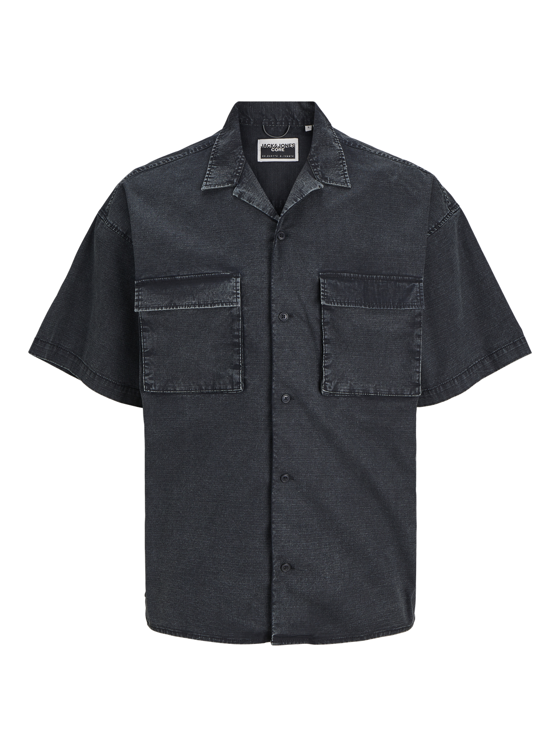 Jack & Jones Wide Fit Shirt -Black - 12255657