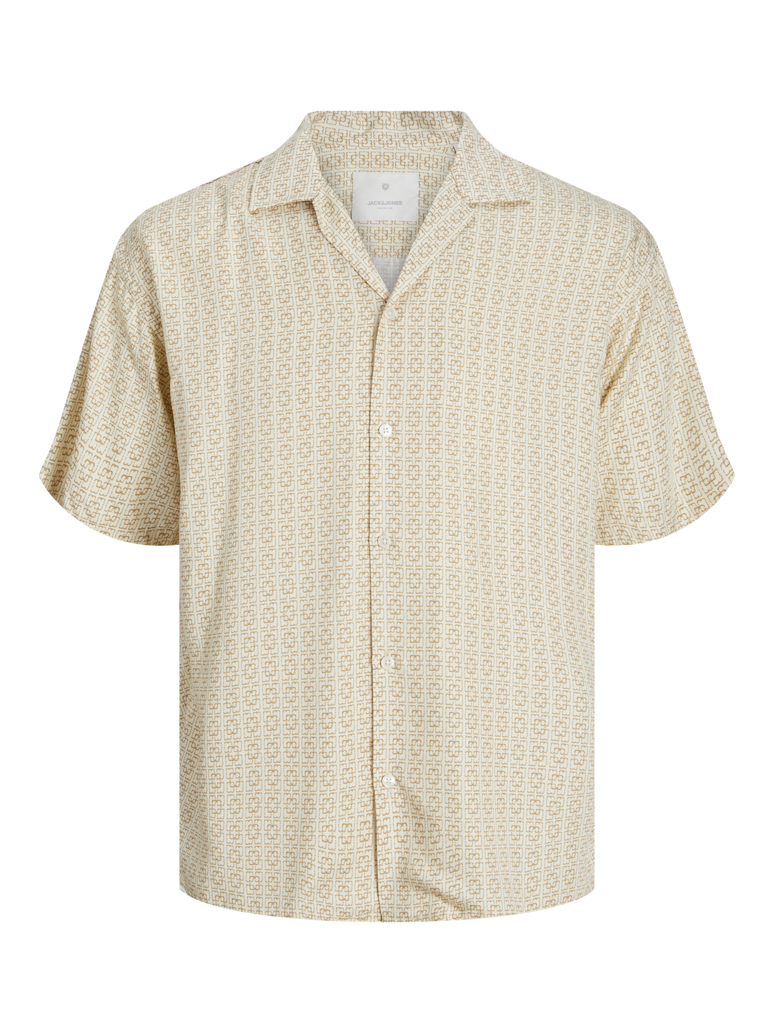 Jack & Jones Relaxed Fit Shirt -Summer Sand - 12255859