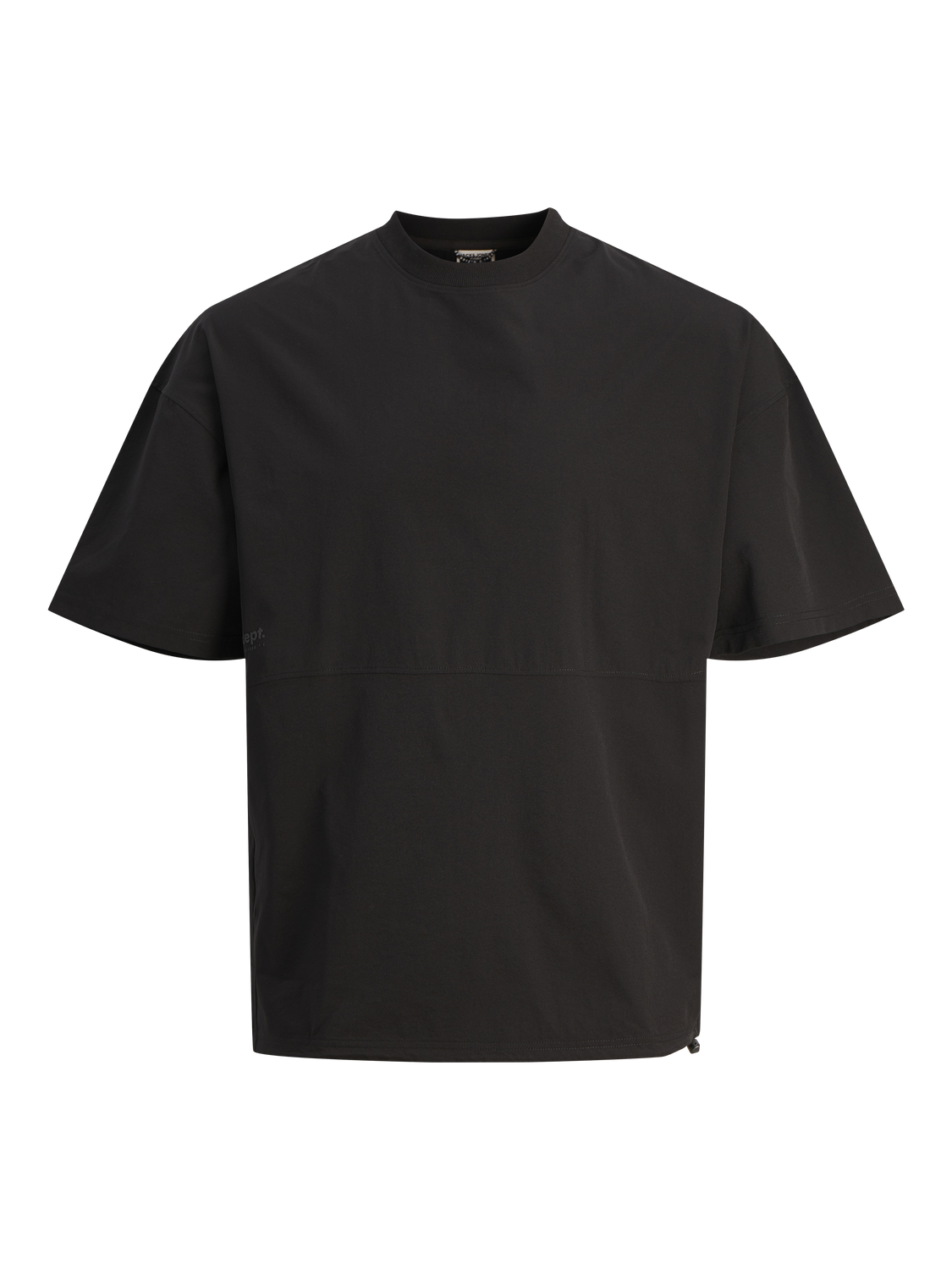 Jack & Jones T-shirt Col rond Coupe ample -Black - 12256259