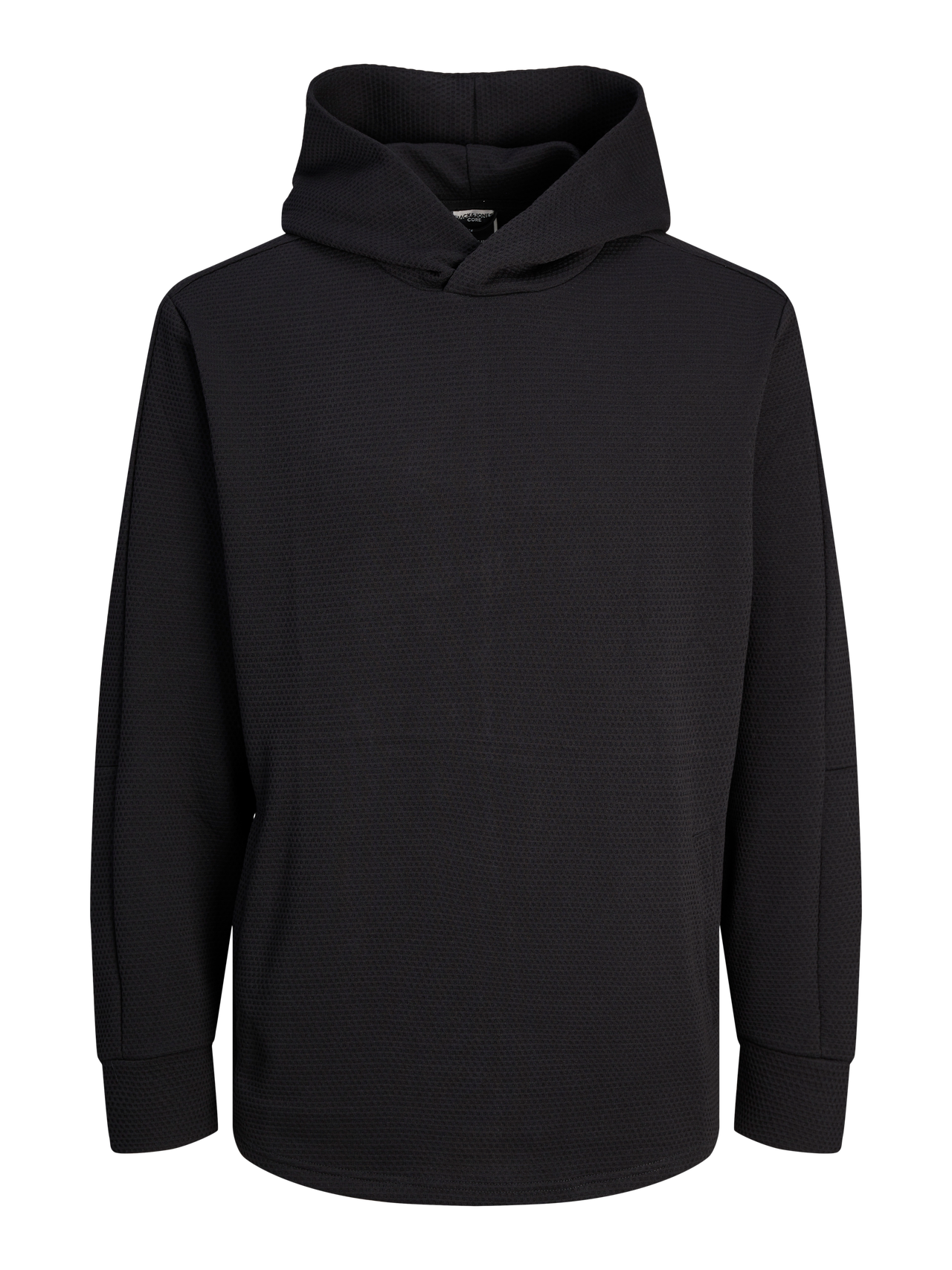 Jack & Jones Wide Fit Hoodie Sweatshirts -Black - 12256292