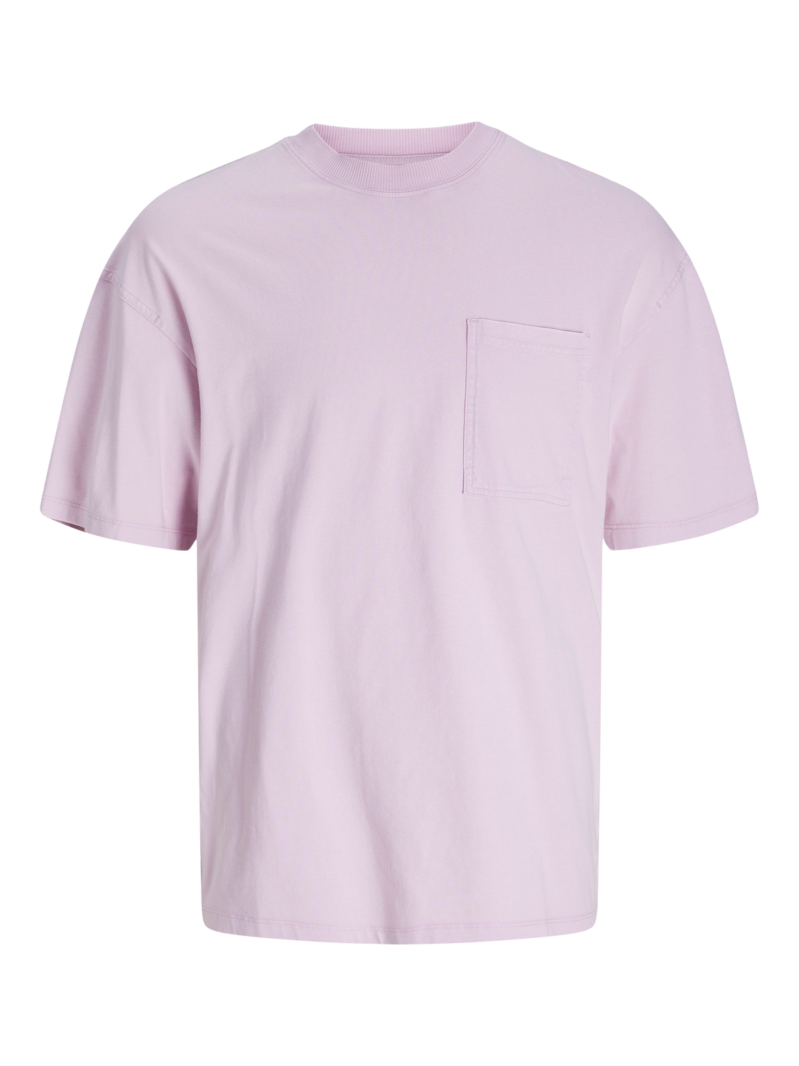 Jack & Jones Wide Fit Round Neck T-Shirt -Winsome Orchid - 12256314