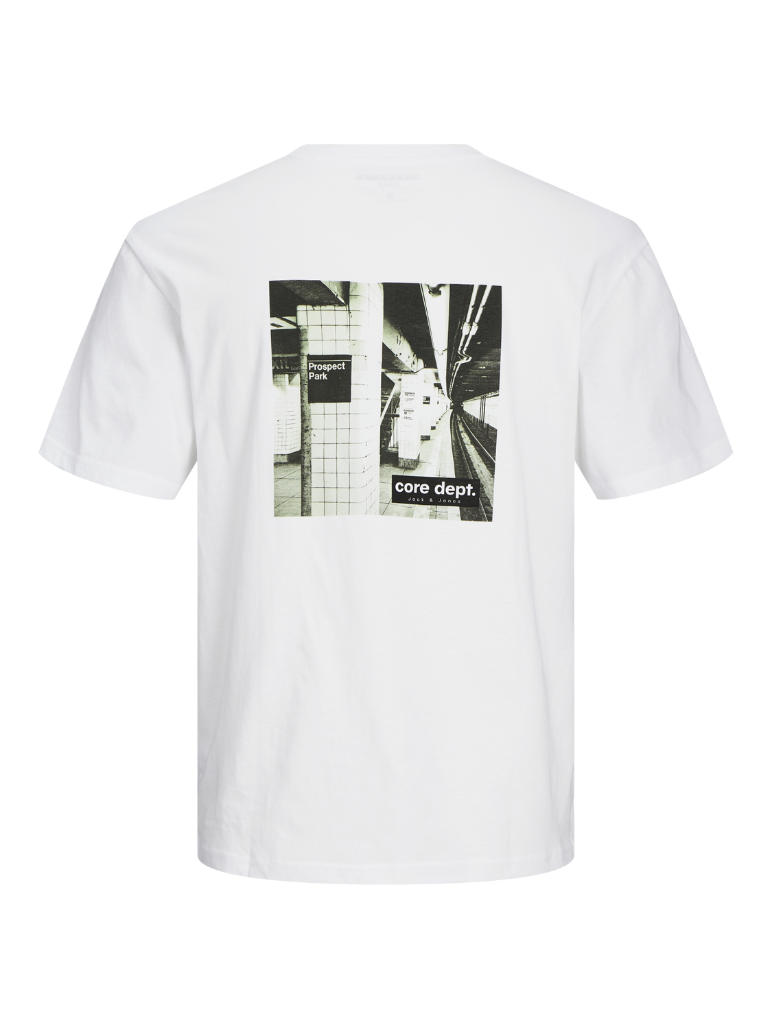 Jack & Jones T-shirt Col rond Coupe décontractée -Marshmallow - 12256316