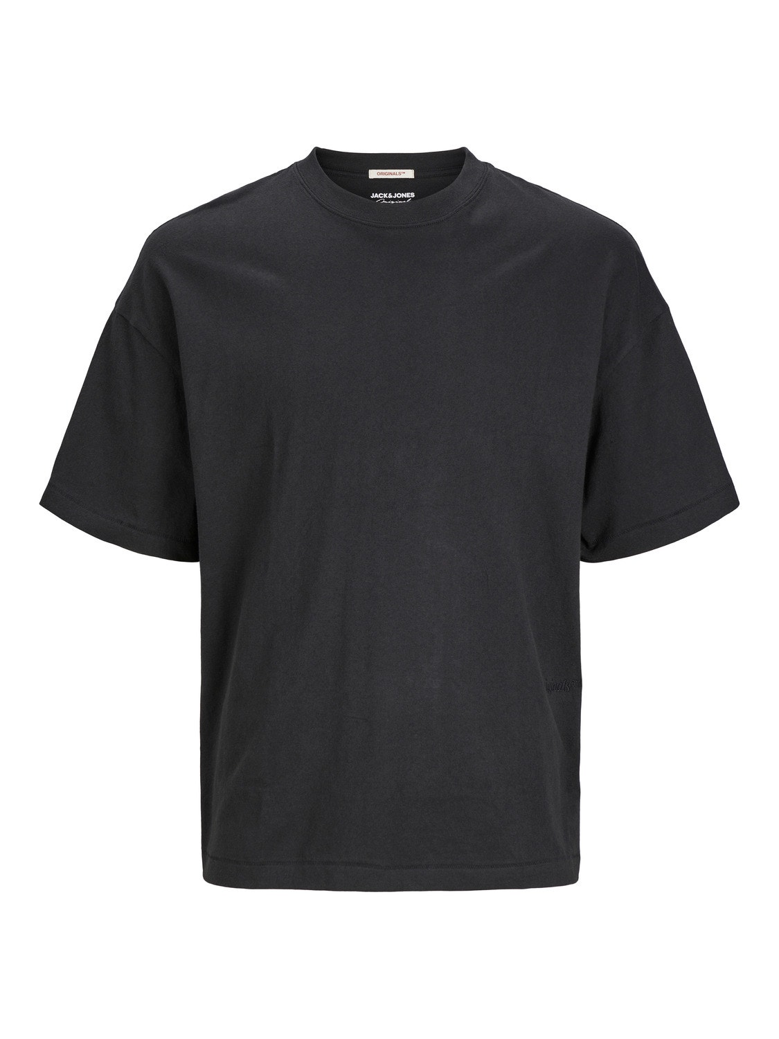Jack & Jones T-shirt Col rond Coupe ample -Black - 12256330