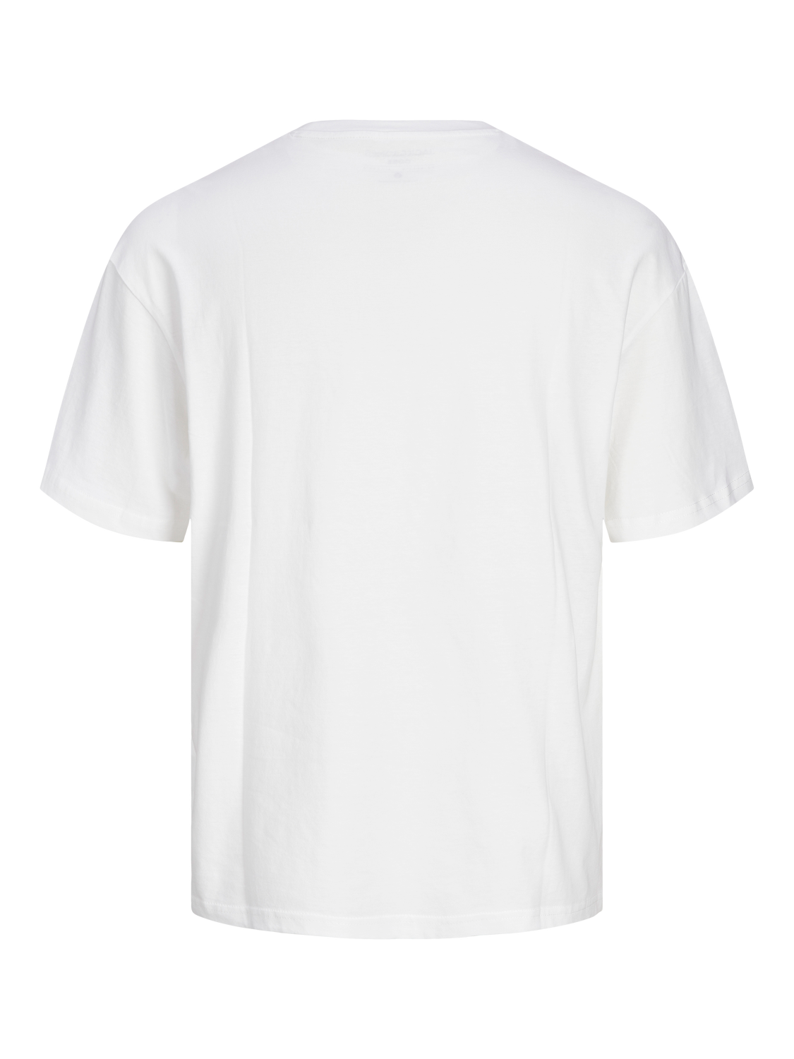 Jack & Jones Wide Fit Round Neck T-Shirt -White - 12256373