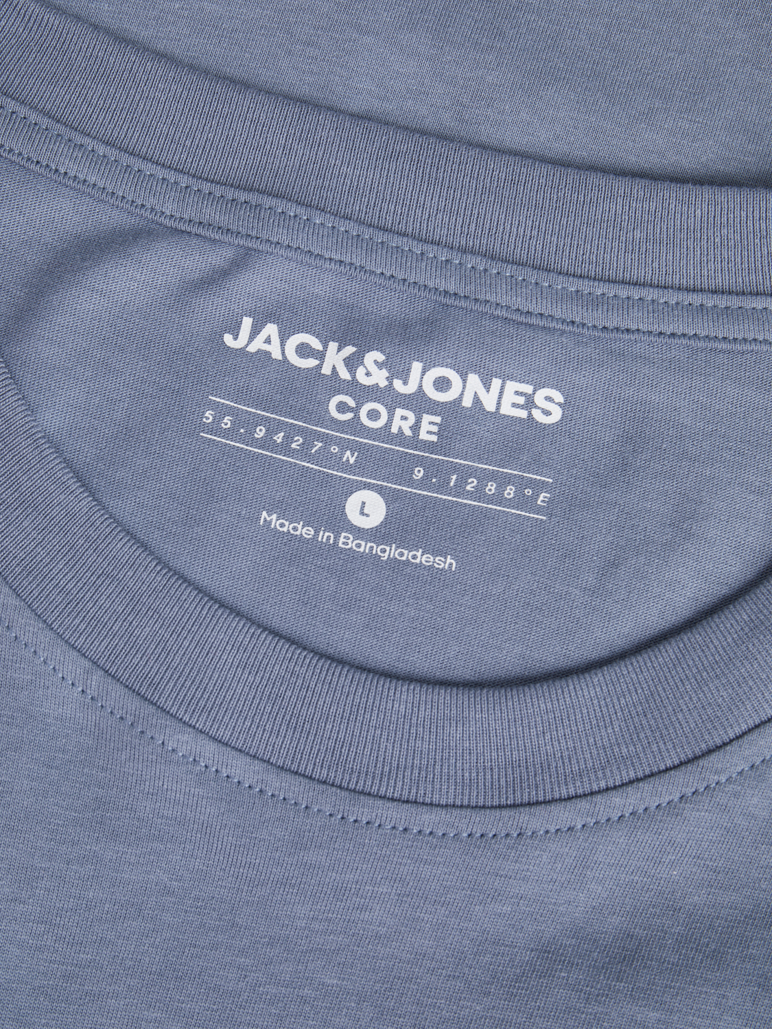 Jack & Jones T-shirt Col rond Coupe ample -Flint Stone - 12256373