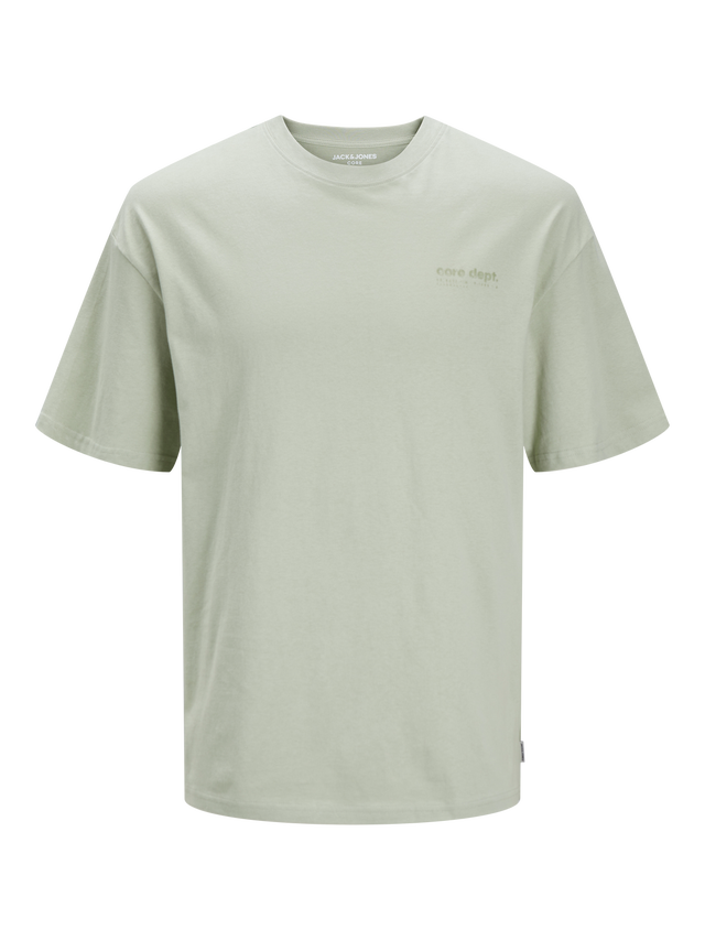 Jack & Jones T-shirt Col rond Coupe ample - 12256500