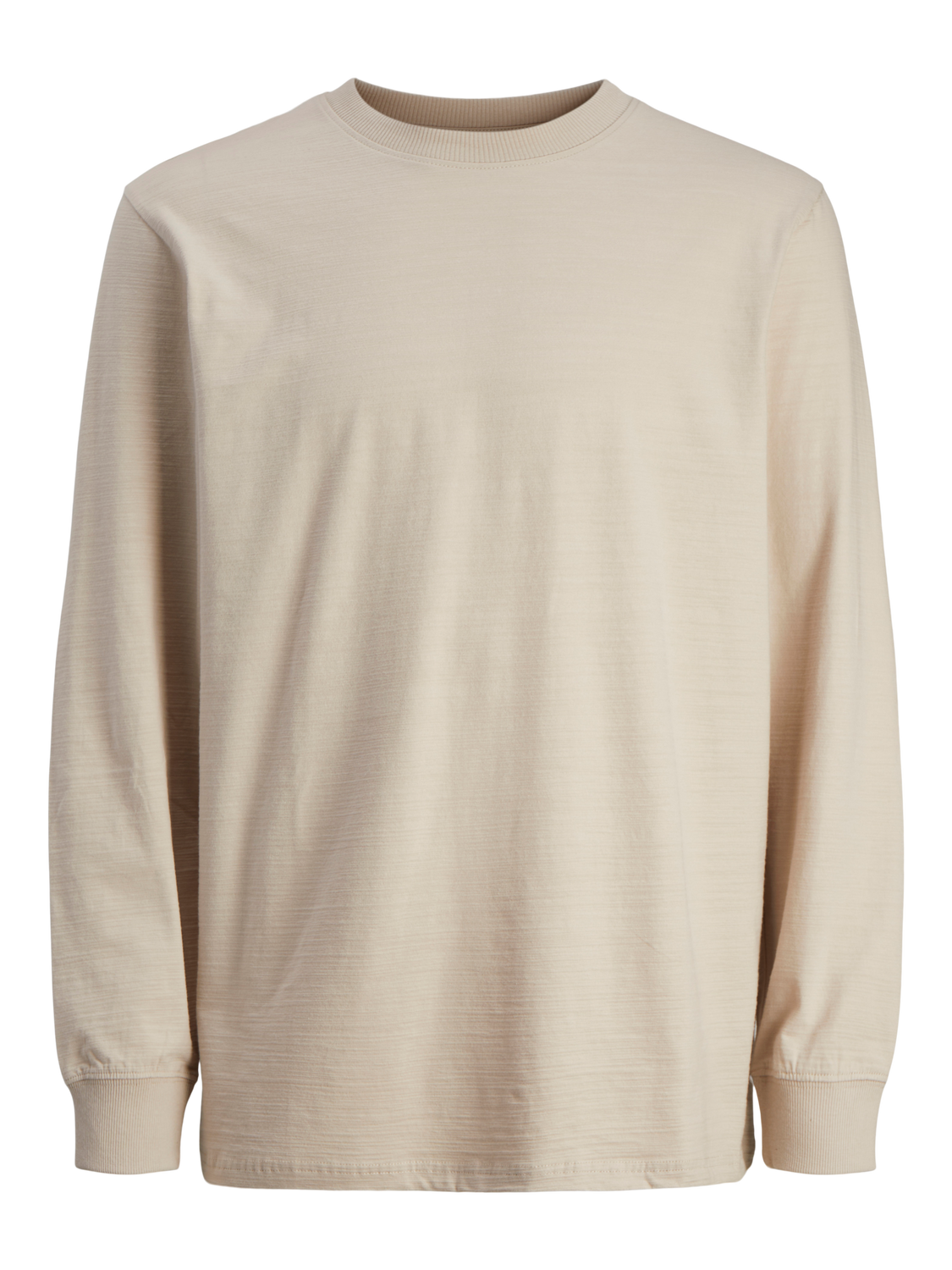 Jack & Jones Wide Fit Round Neck T-Shirt -Moonbeam - 12256528