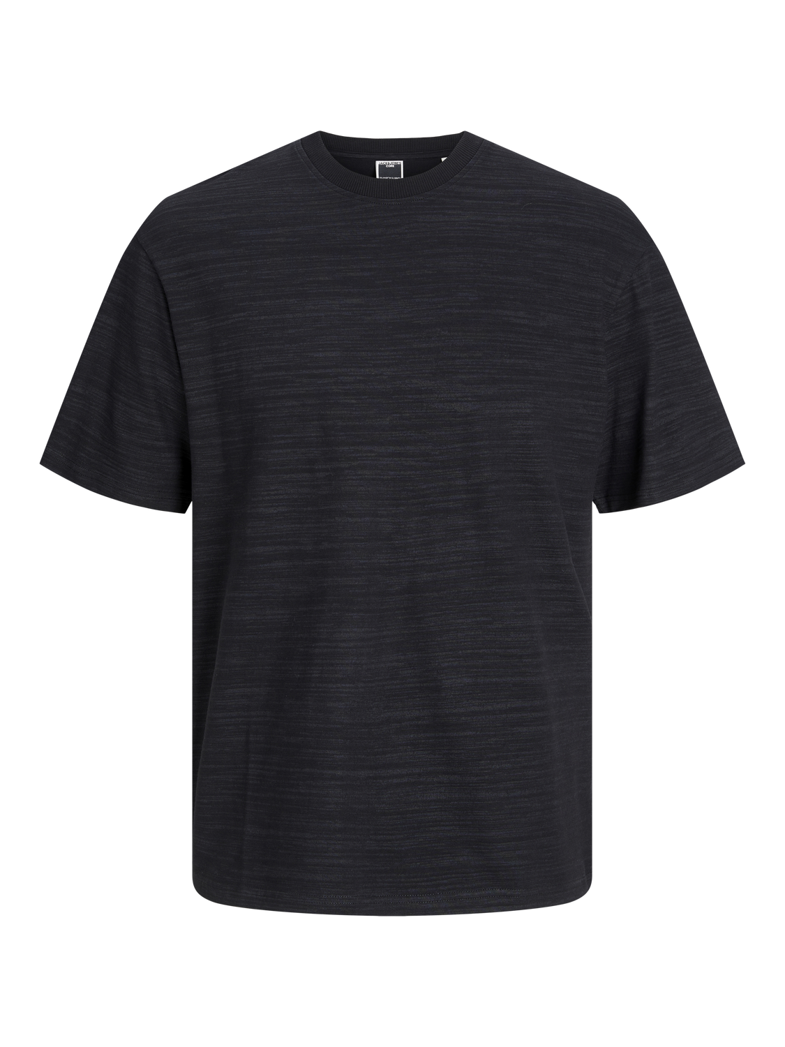 Jack & Jones Wide Fit Round Neck T-Shirt -Black - 12256533