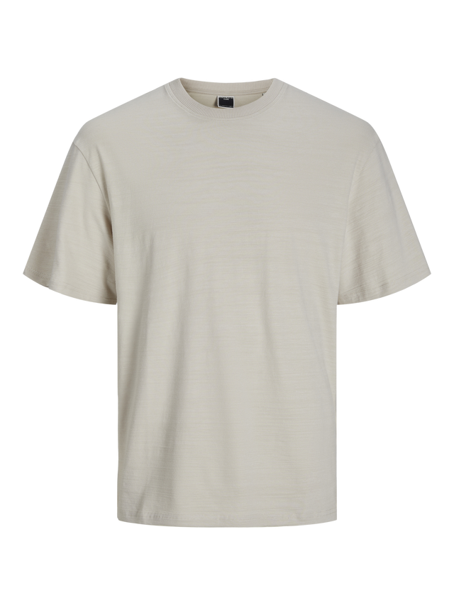 Jack & Jones T-shirt Col rond Coupe ample - 12256533