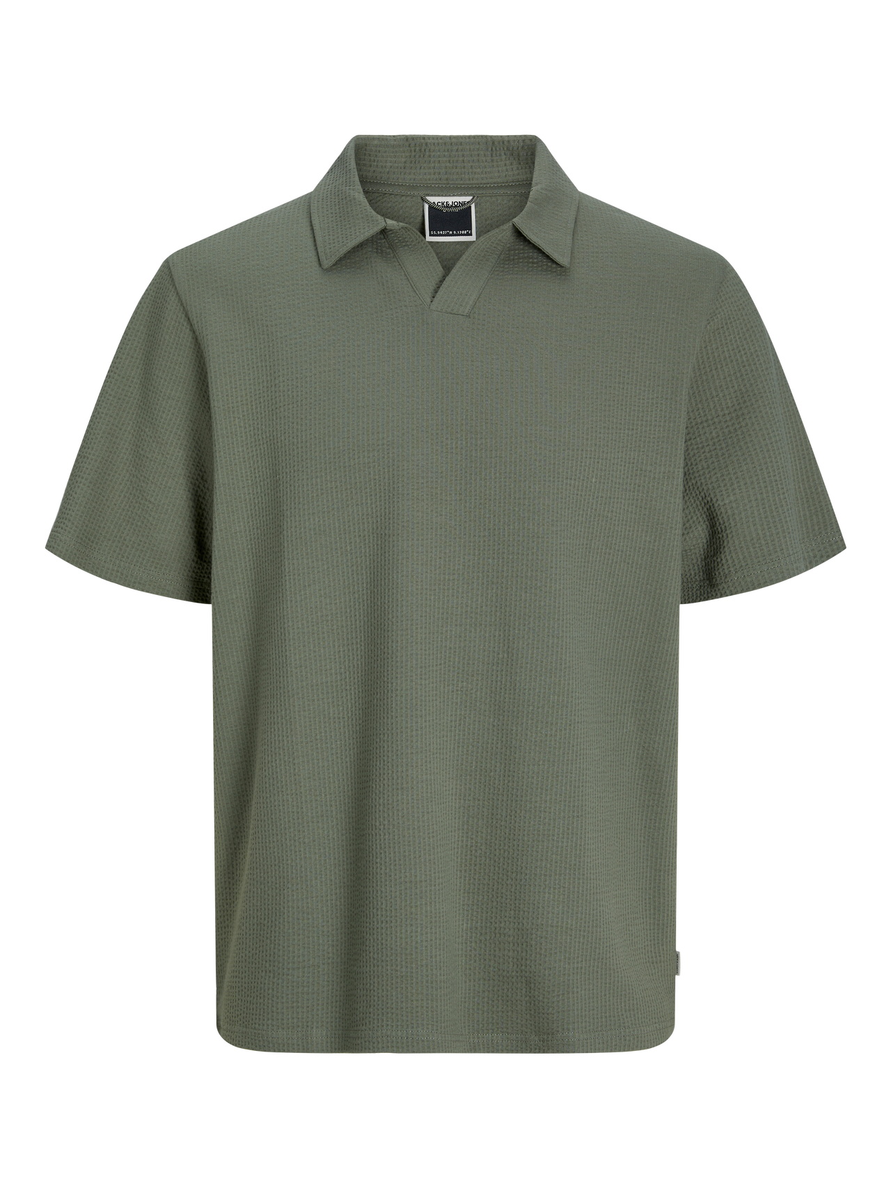 Jack & Jones Polo Col plat Coupe ample -Agave Green - 12256654