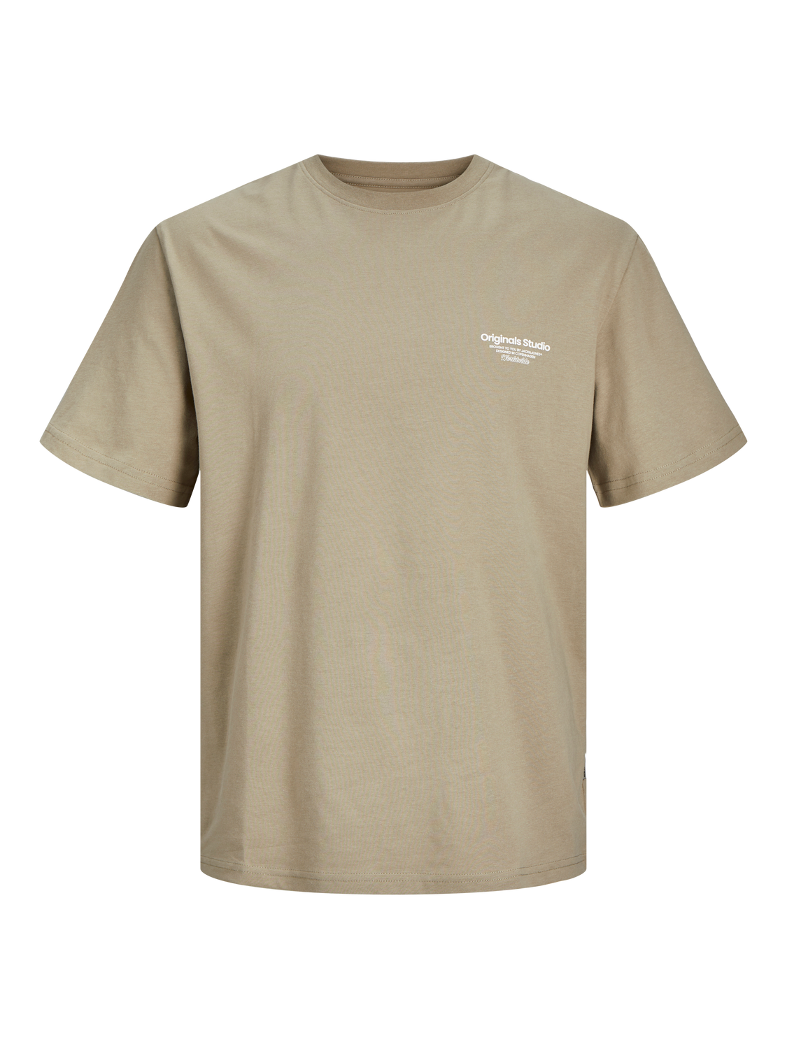 Jack & Jones T-shirt Col rond Coupe décontractée -Silver Sage - 12256712