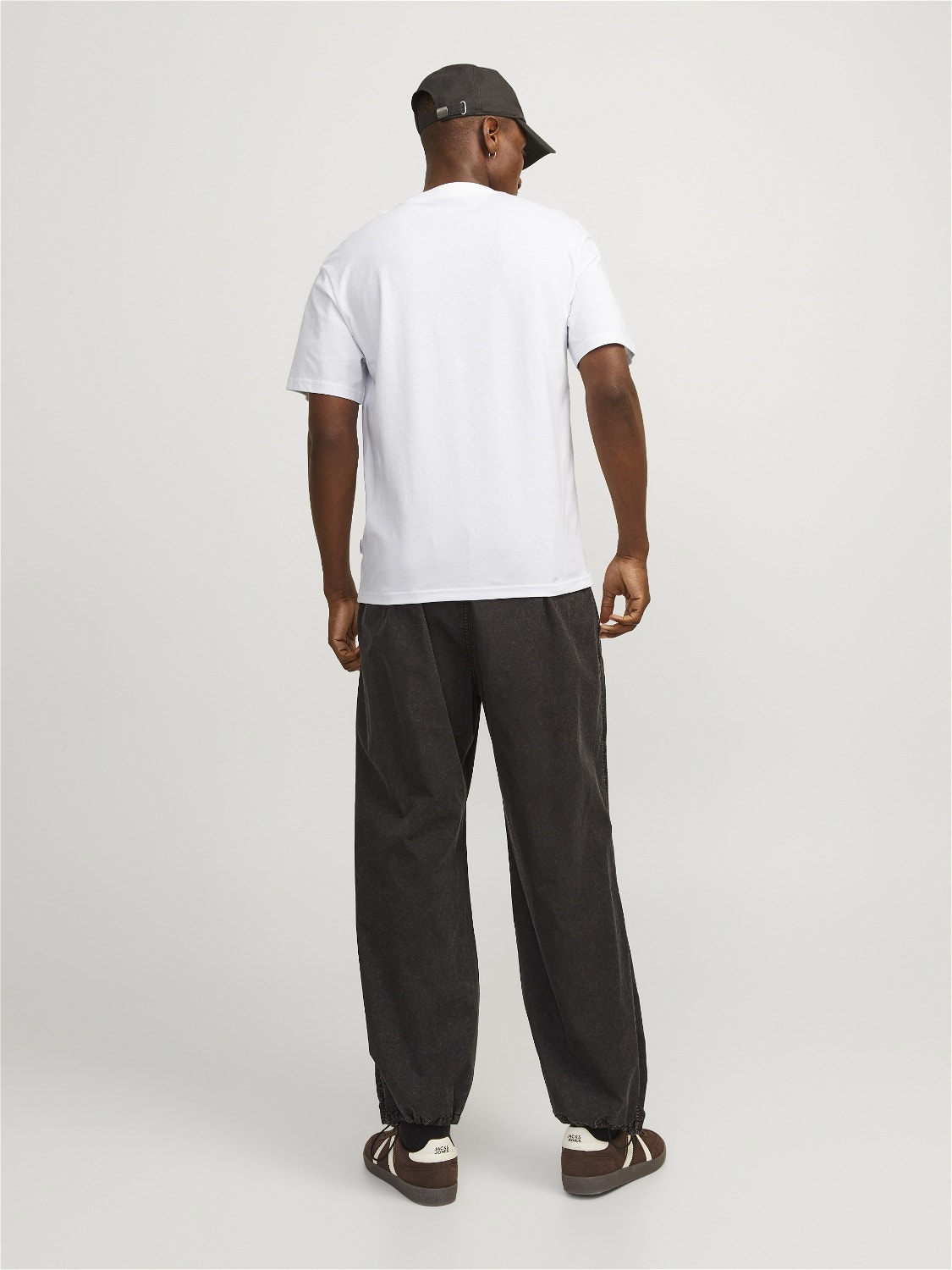 Jack & Jones Relaxed Fit Crew neck T-Shirt -Bright White - 12256717