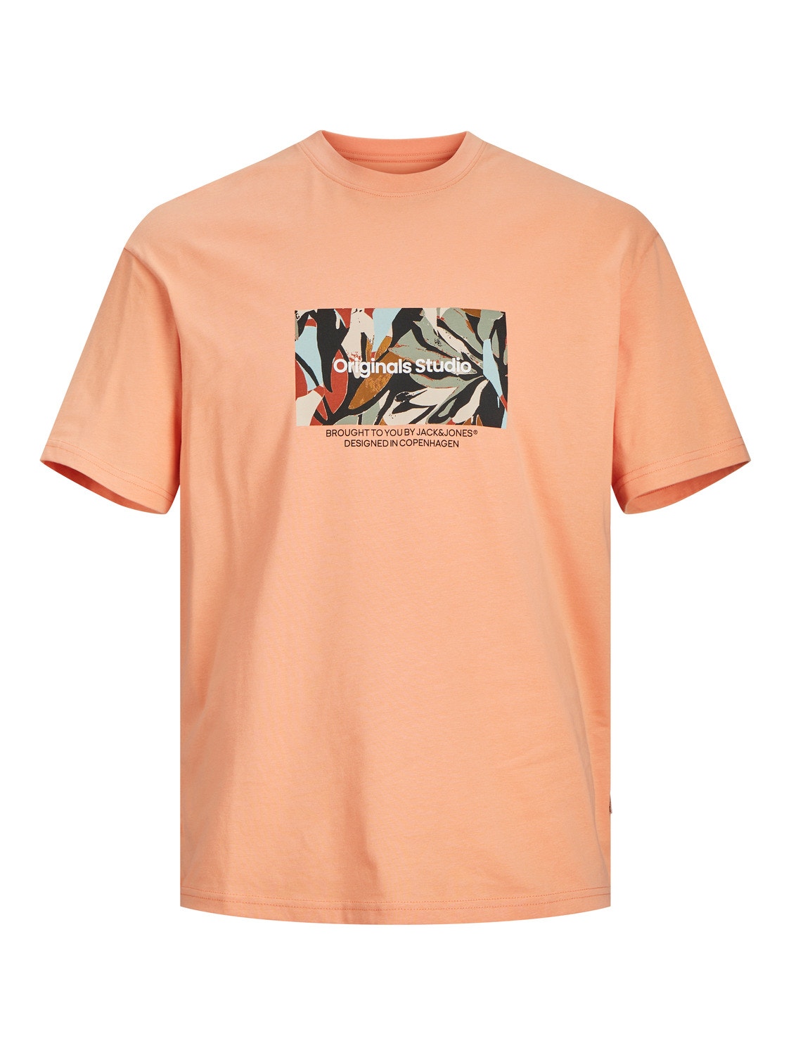 Jack & Jones T-shirt Col rond Coupe décontractée -Canyon Sunset - 12256717