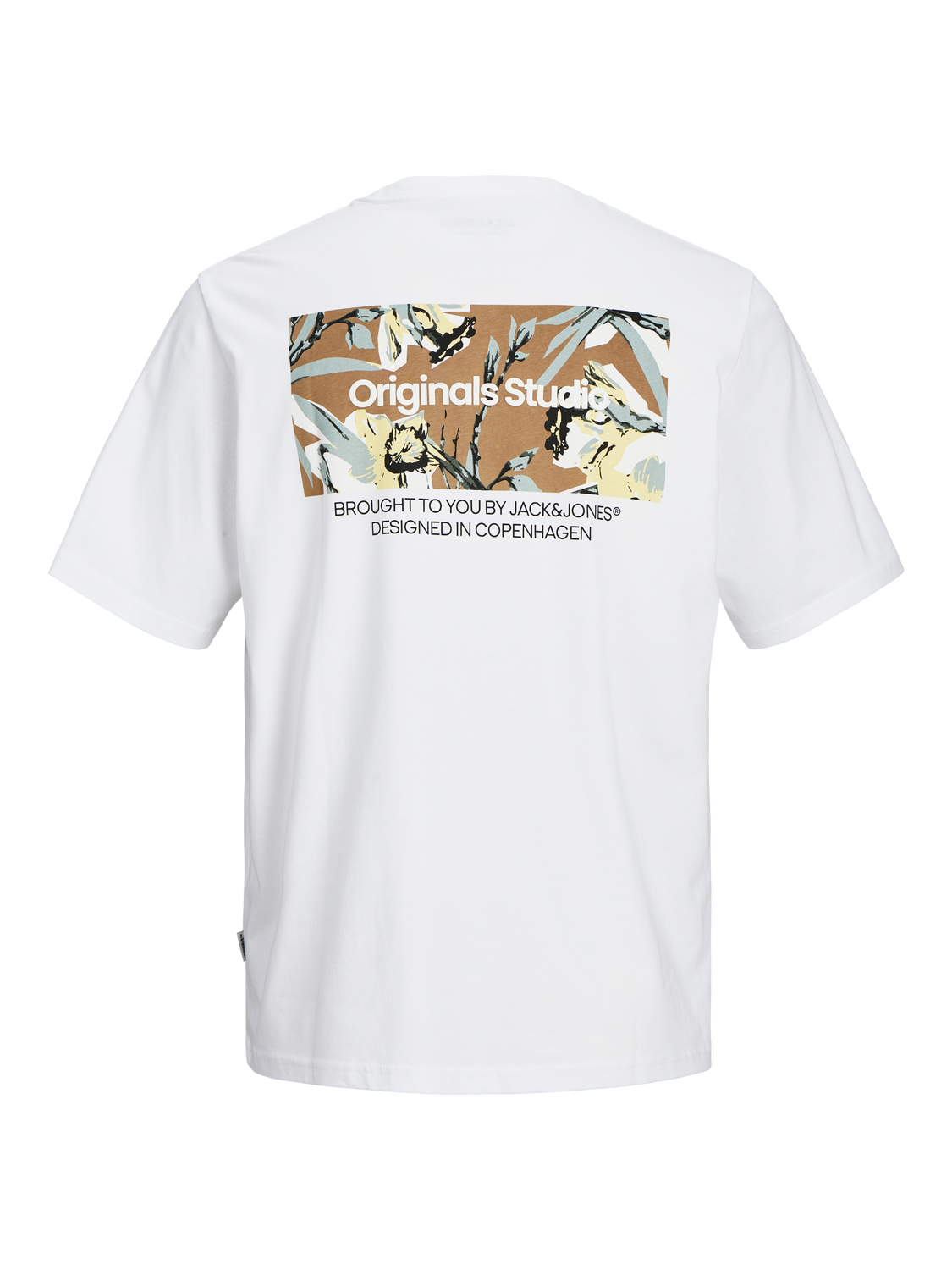 Jack & Jones Oversize Fit Crew neck T-Shirt -Bright White - 12256718