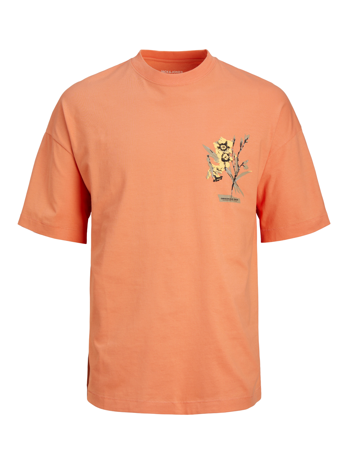 Jack & Jones Oversize Fit Crew neck T-Shirt -Canyon Sunset - 12256720