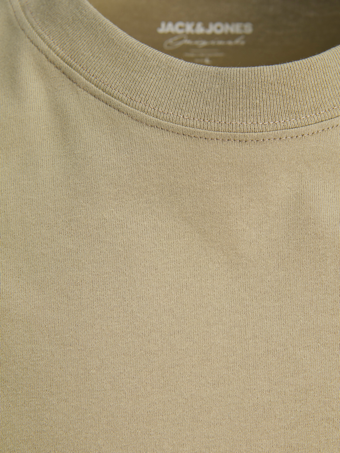 Jack & Jones Oversize Fit Crew neck T-Shirt -Silver Sage - 12256720
