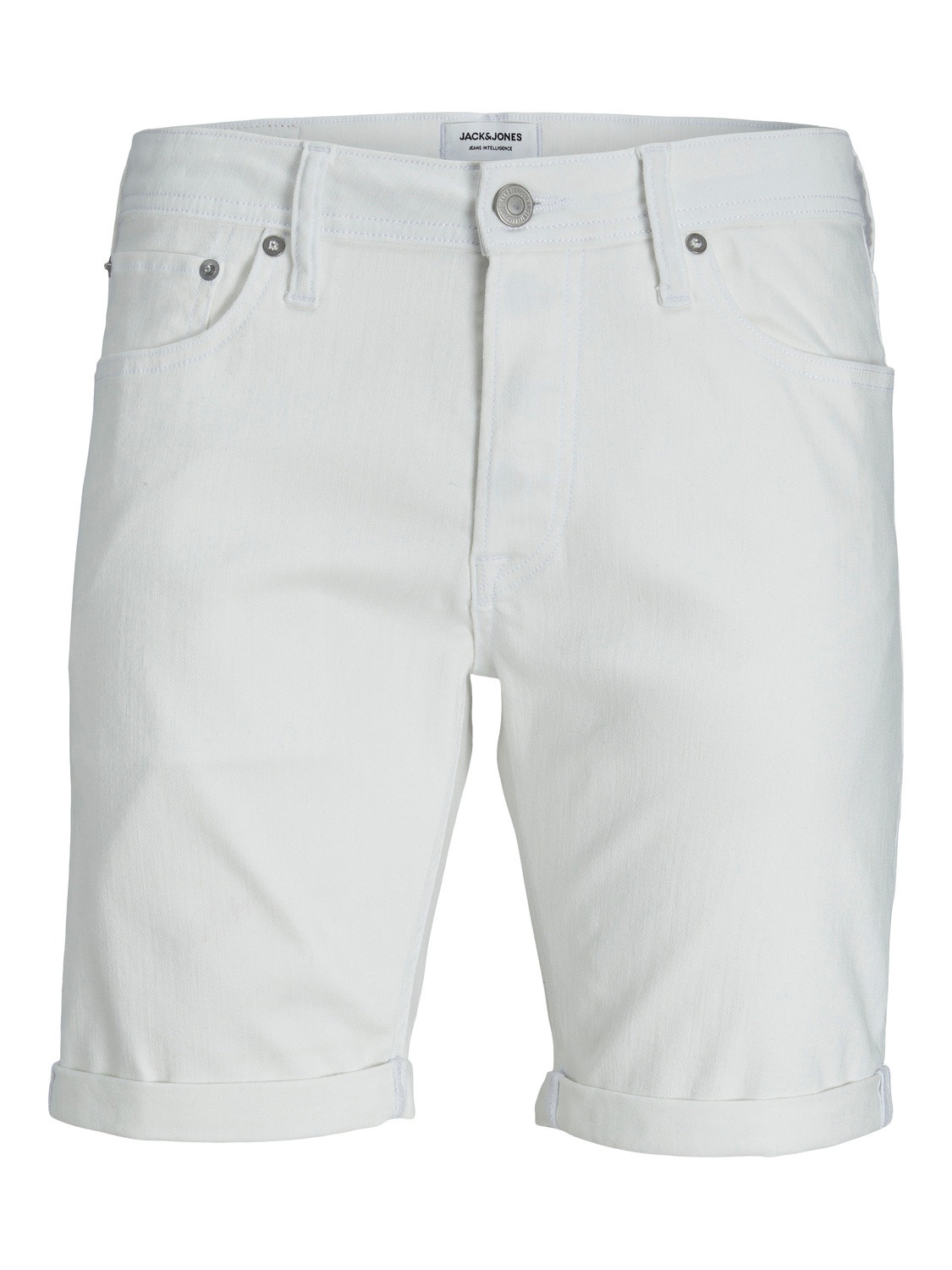 Jack & Jones Shorts Coupe régulière -White Denim - 12256767