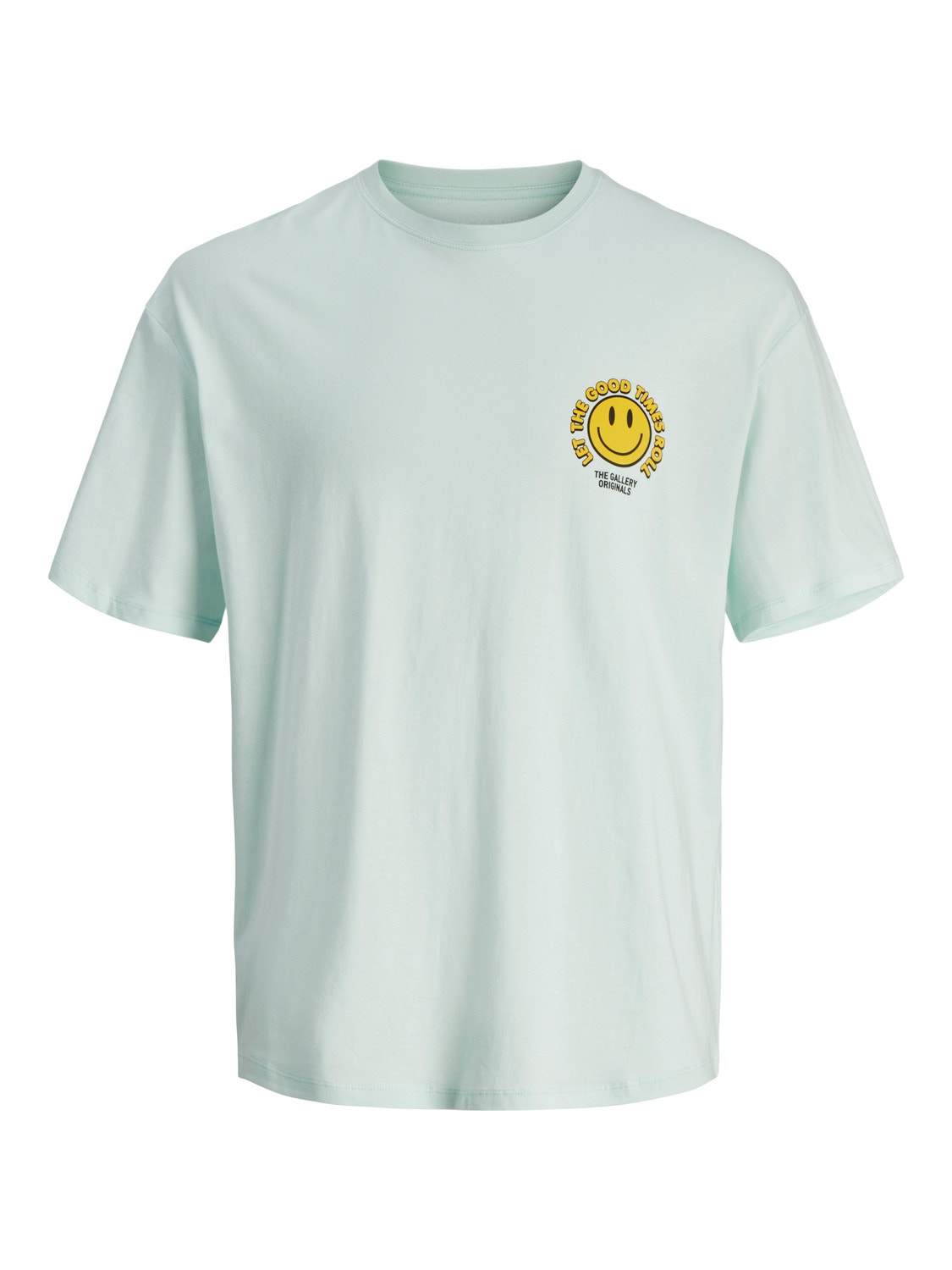 Jack & Jones T-shirt Col rond Coupe ample -Skylight - 12256926