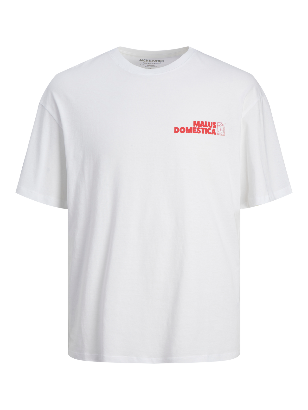 Jack & Jones T-shirt Col rond Coupe ample -Bright White - 12256931