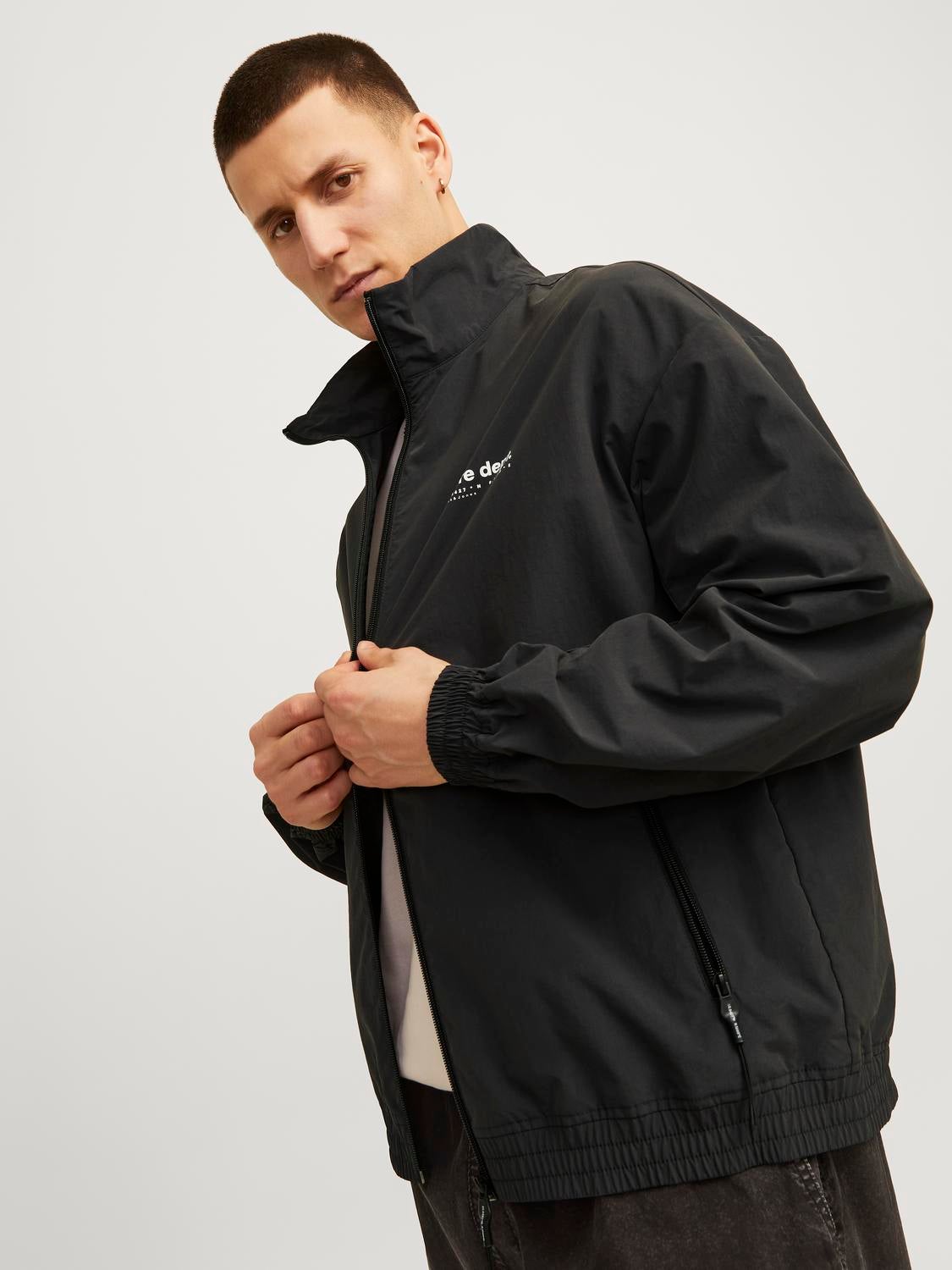 Regular Fit High stand up collar Jacket