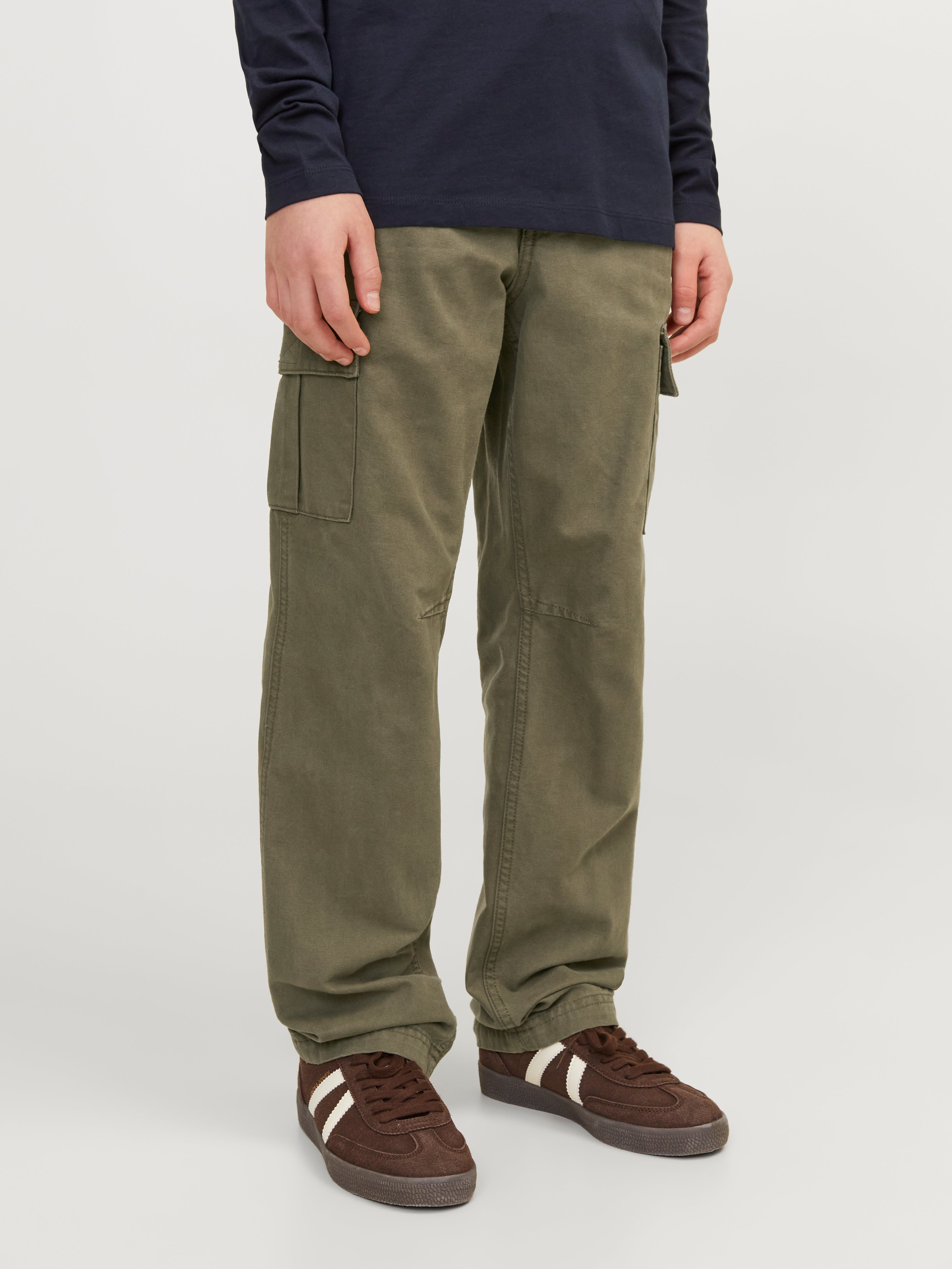 Wide Leg Fit Cargo Pants | Jack & Jones