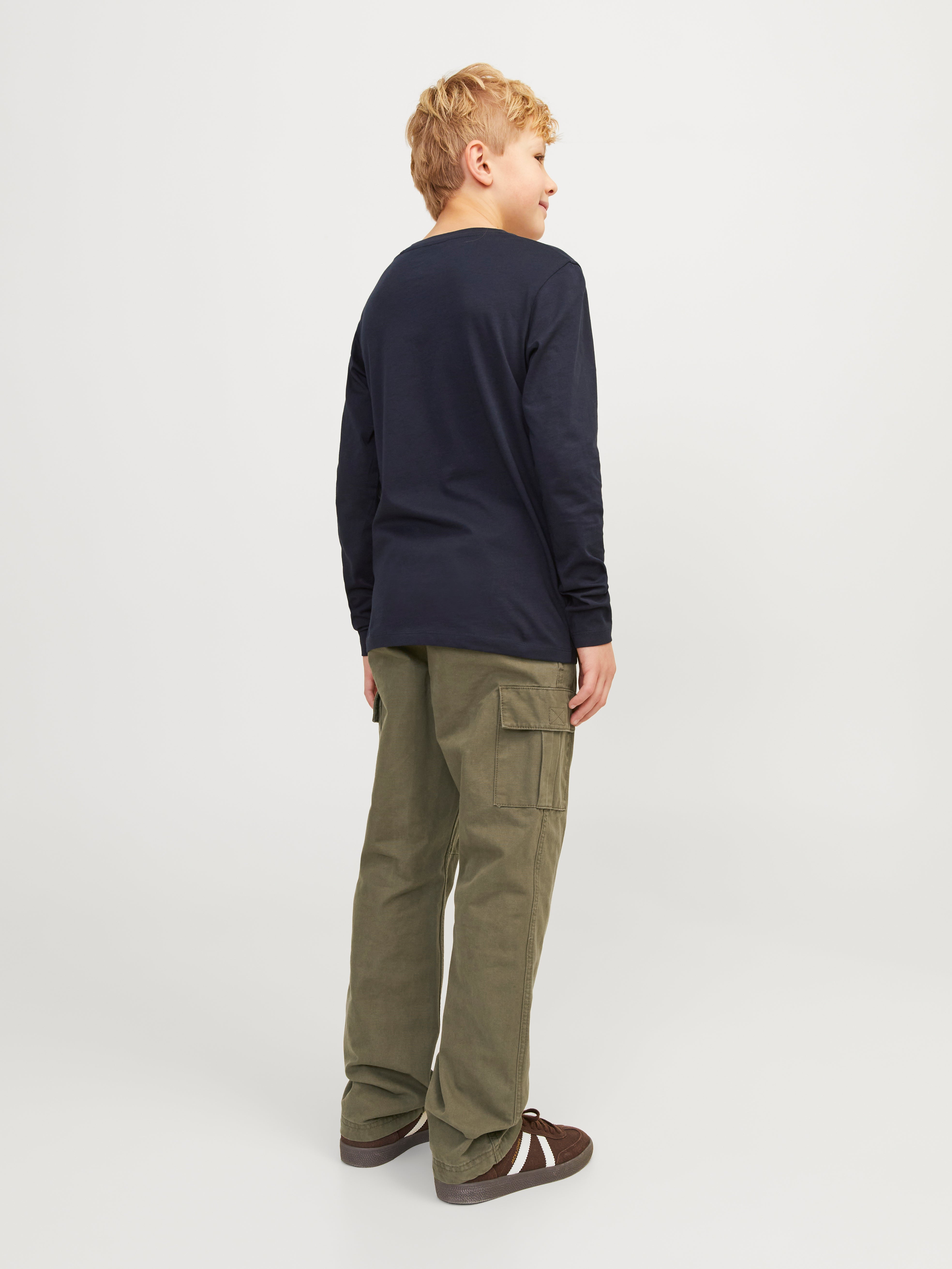 Wide Leg Fit Cargo Pants | Jack & Jones