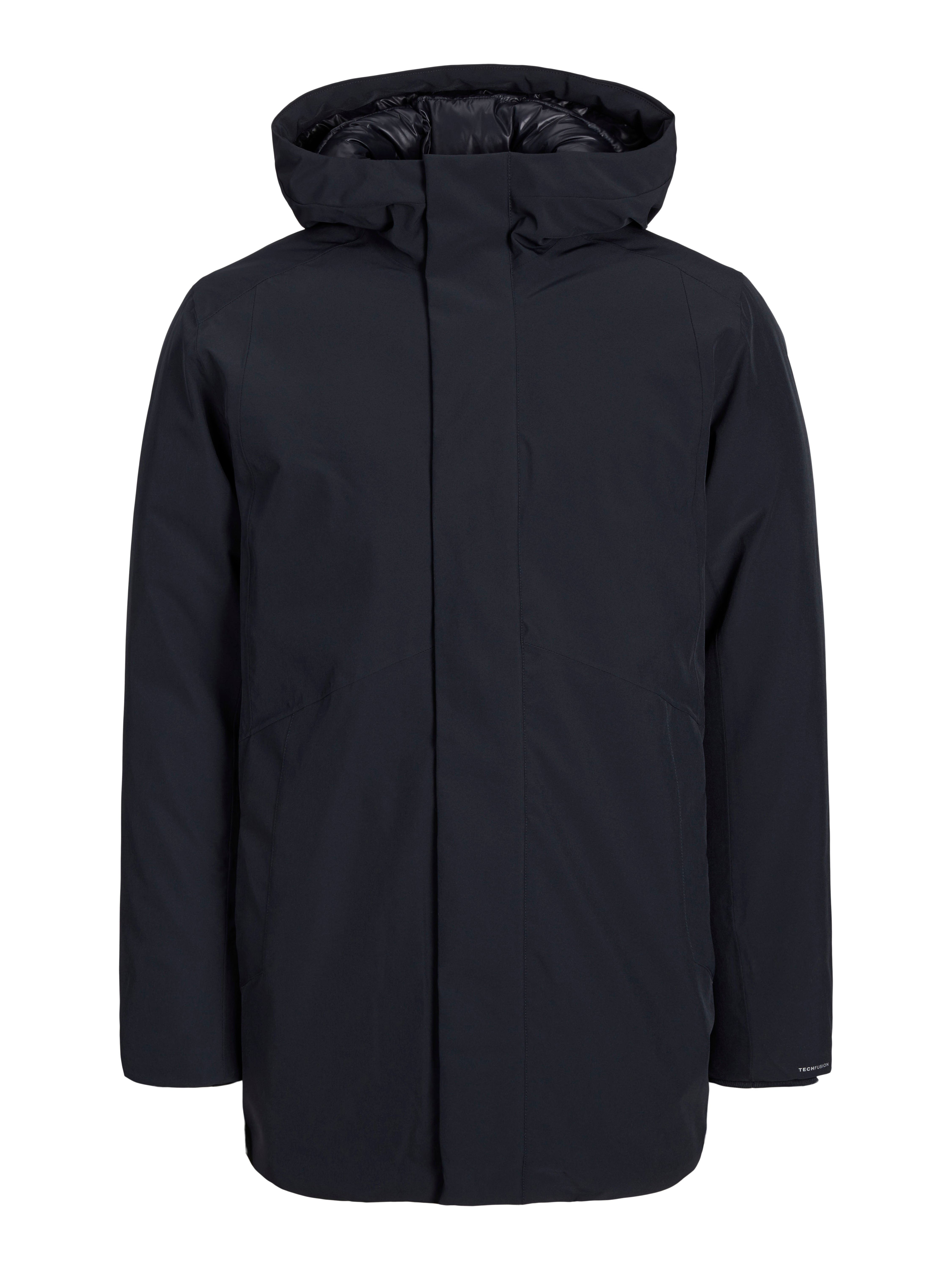 Regular Fit Adjustable hood Parka