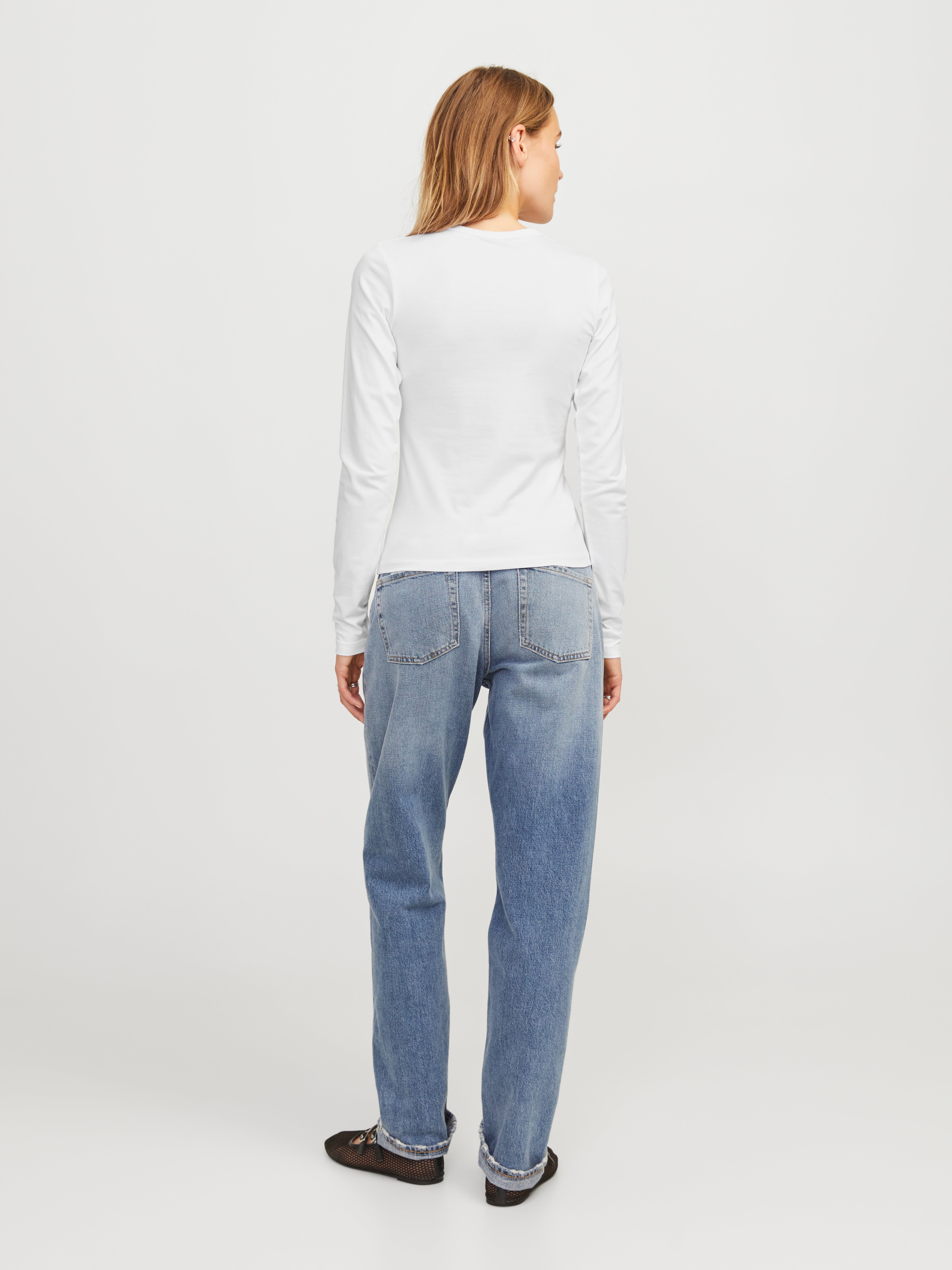 Long Sleeve Stretch Fit T-Shirt | Jack & Jones