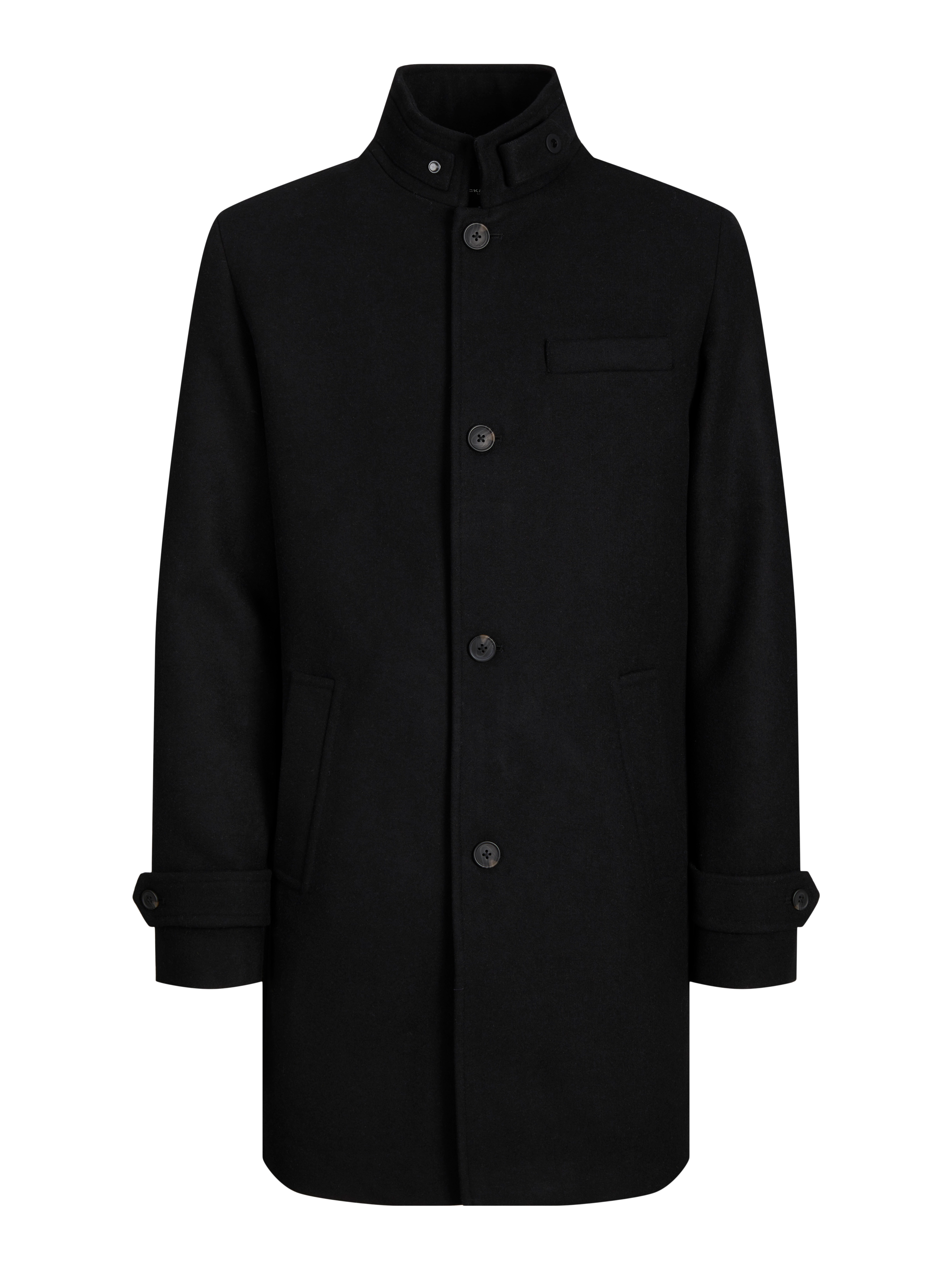 Jack and jones wool coat discount