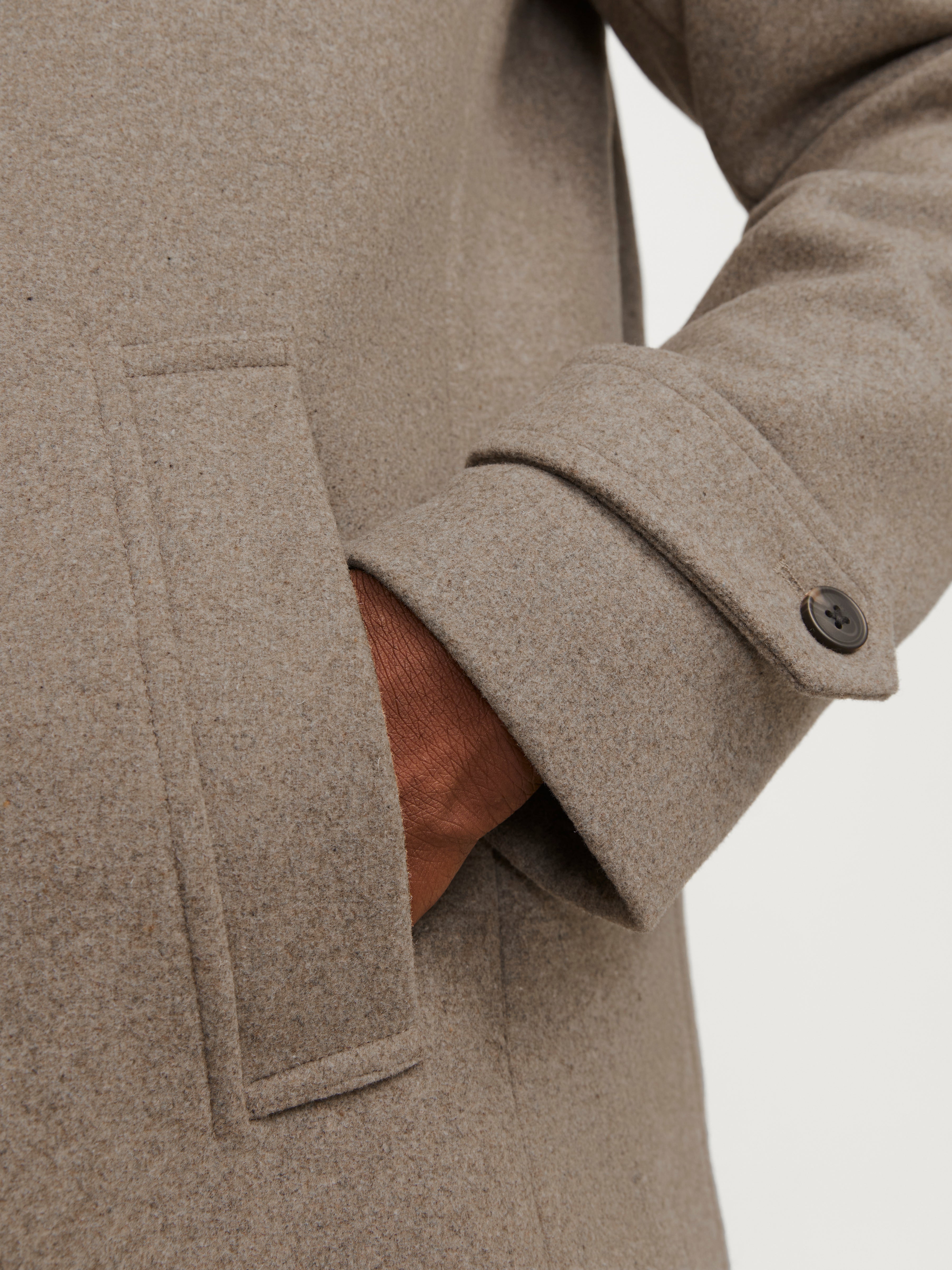 Regular Fit High neck Coat | Jack & Jones
