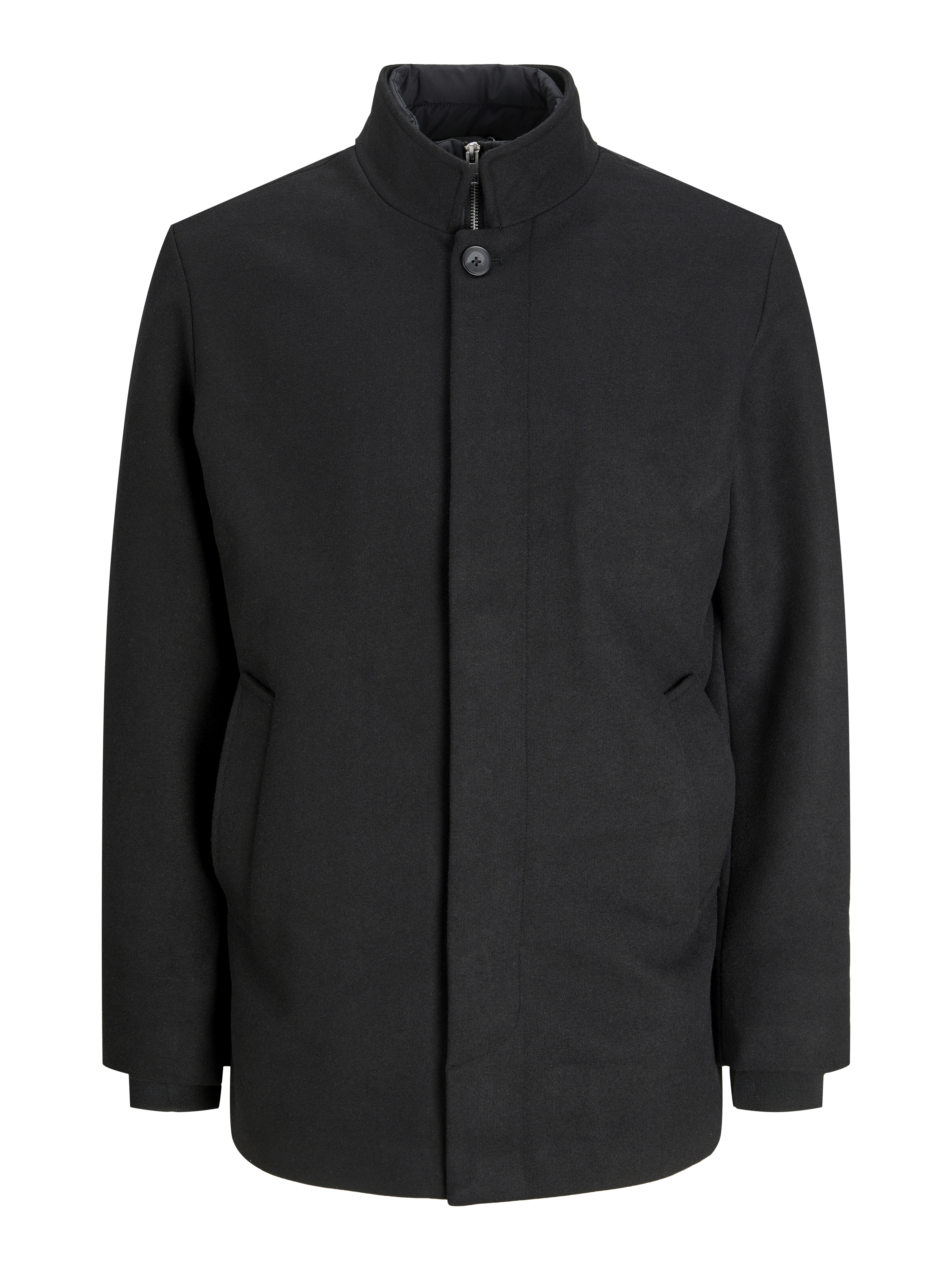 Jack and jones wool coat discount