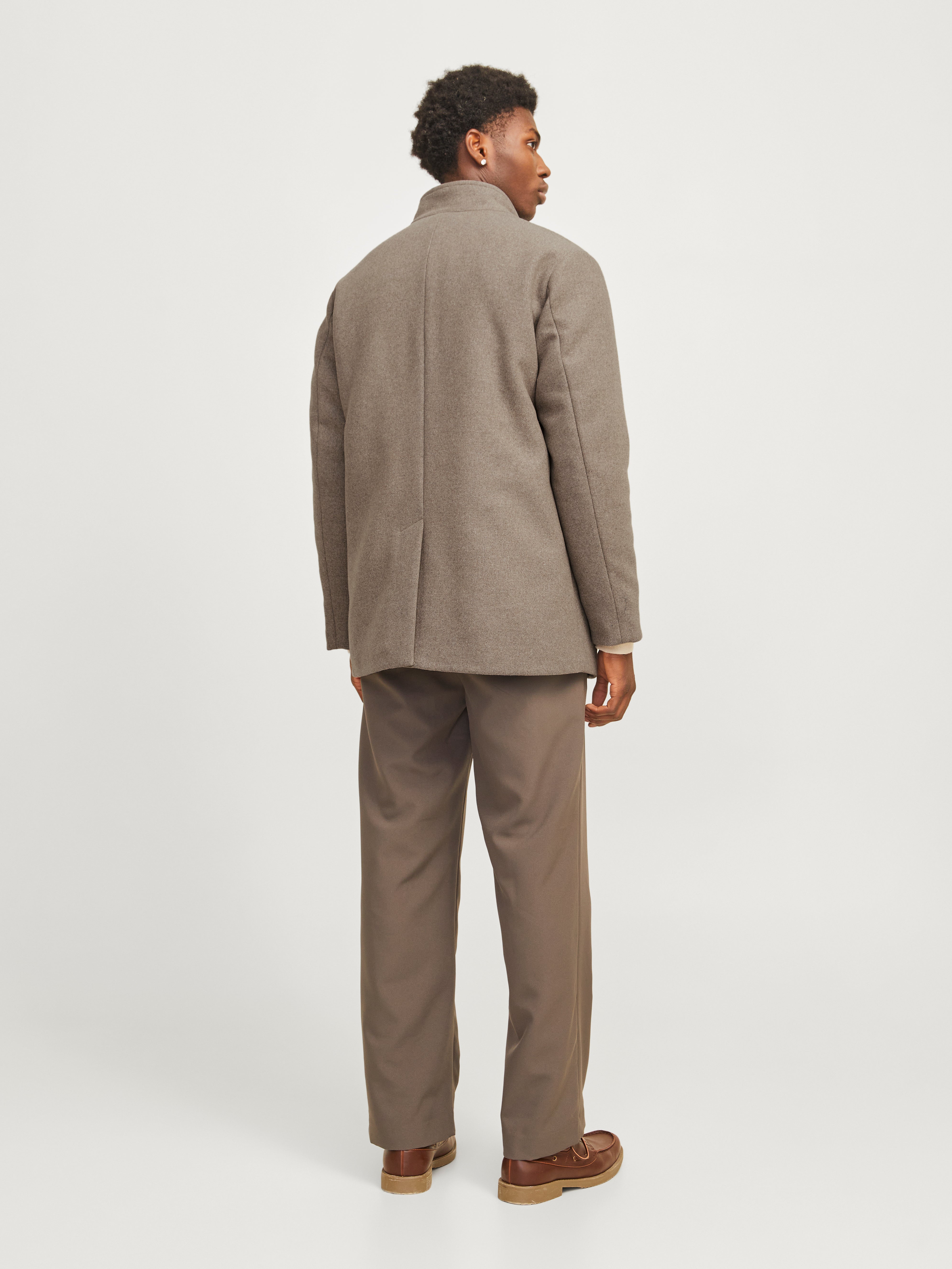 Regular Fit High stand-up collar Coat | Jack & Jones®