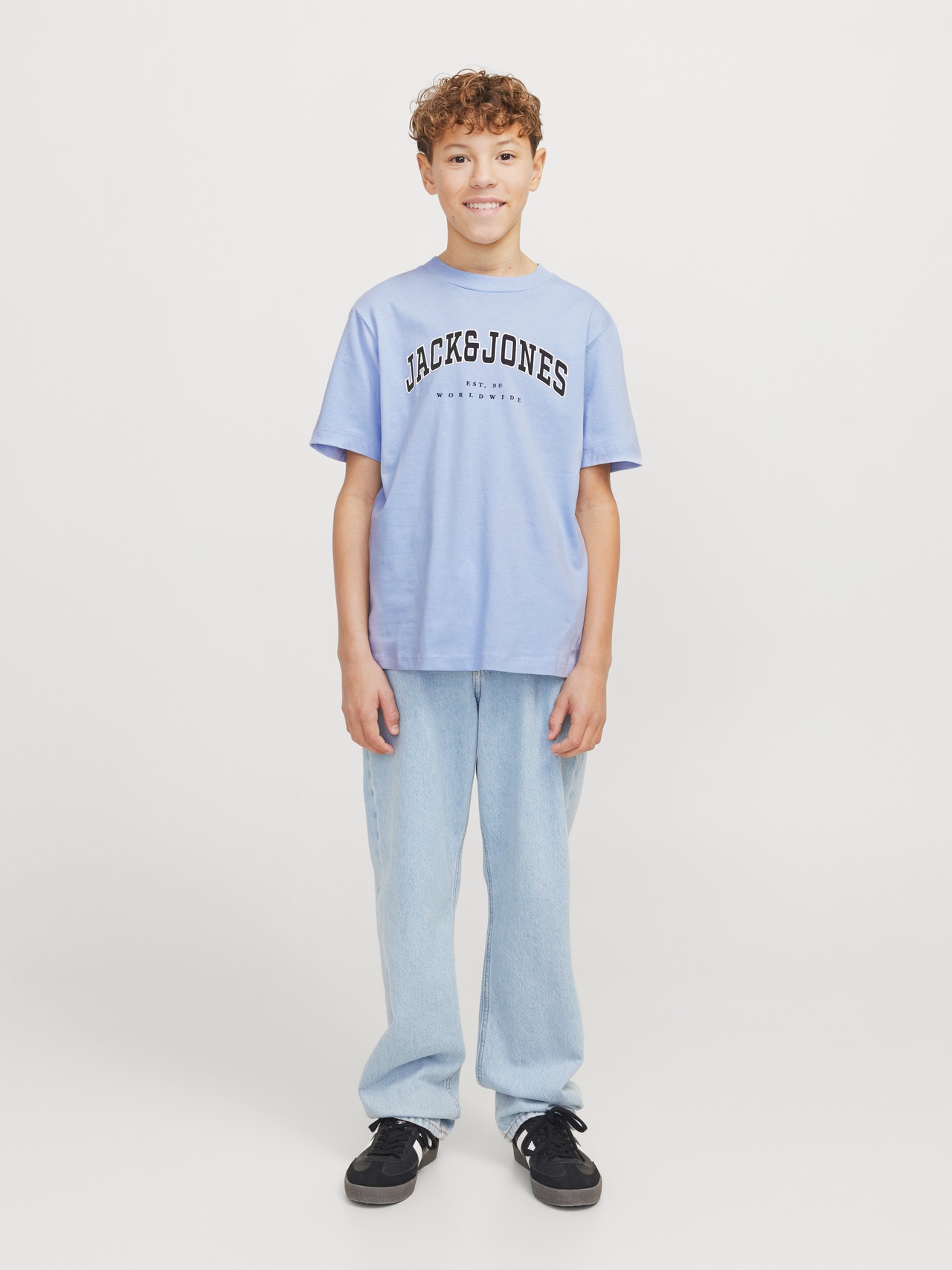 Jack & Jones T-shirt Coupe décontractée -Chambray Blue - 12258924