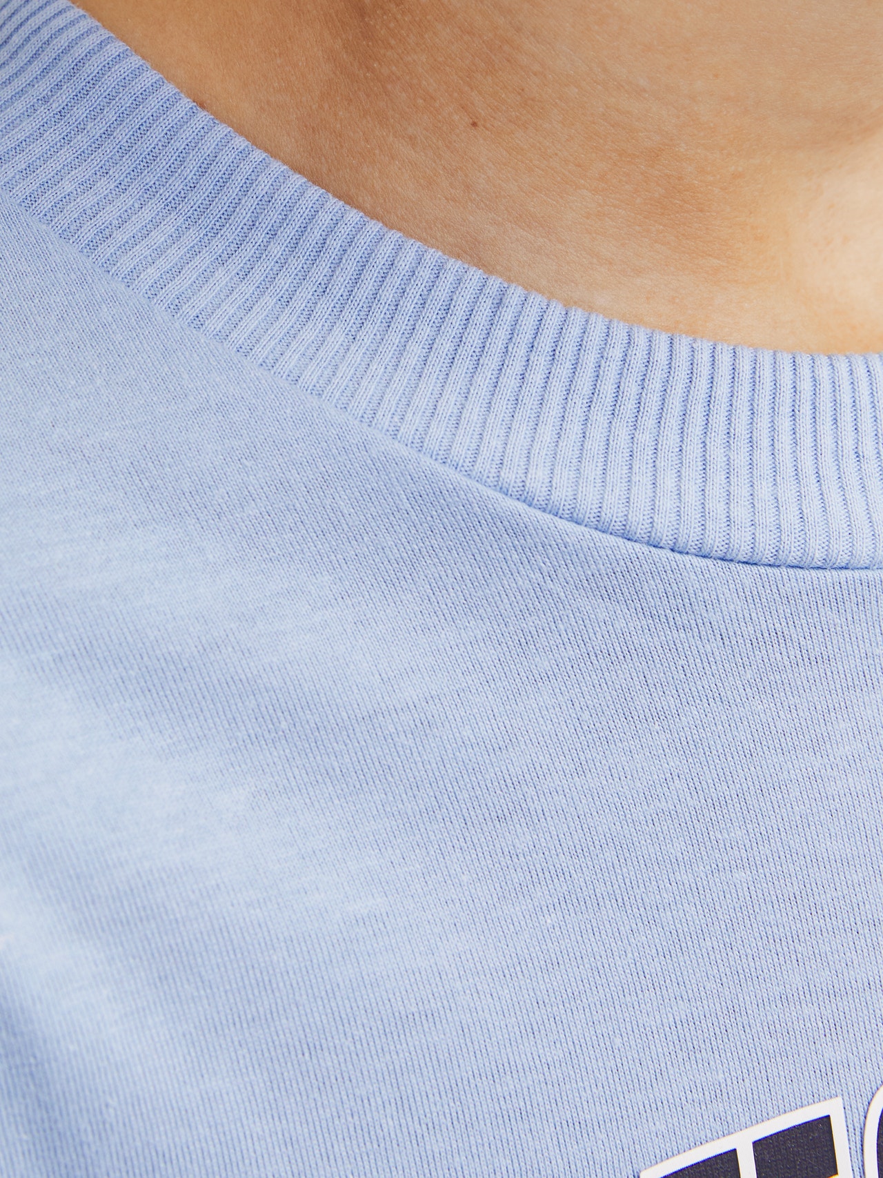 Jack & Jones T-shirt Coupe décontractée -Chambray Blue - 12258924