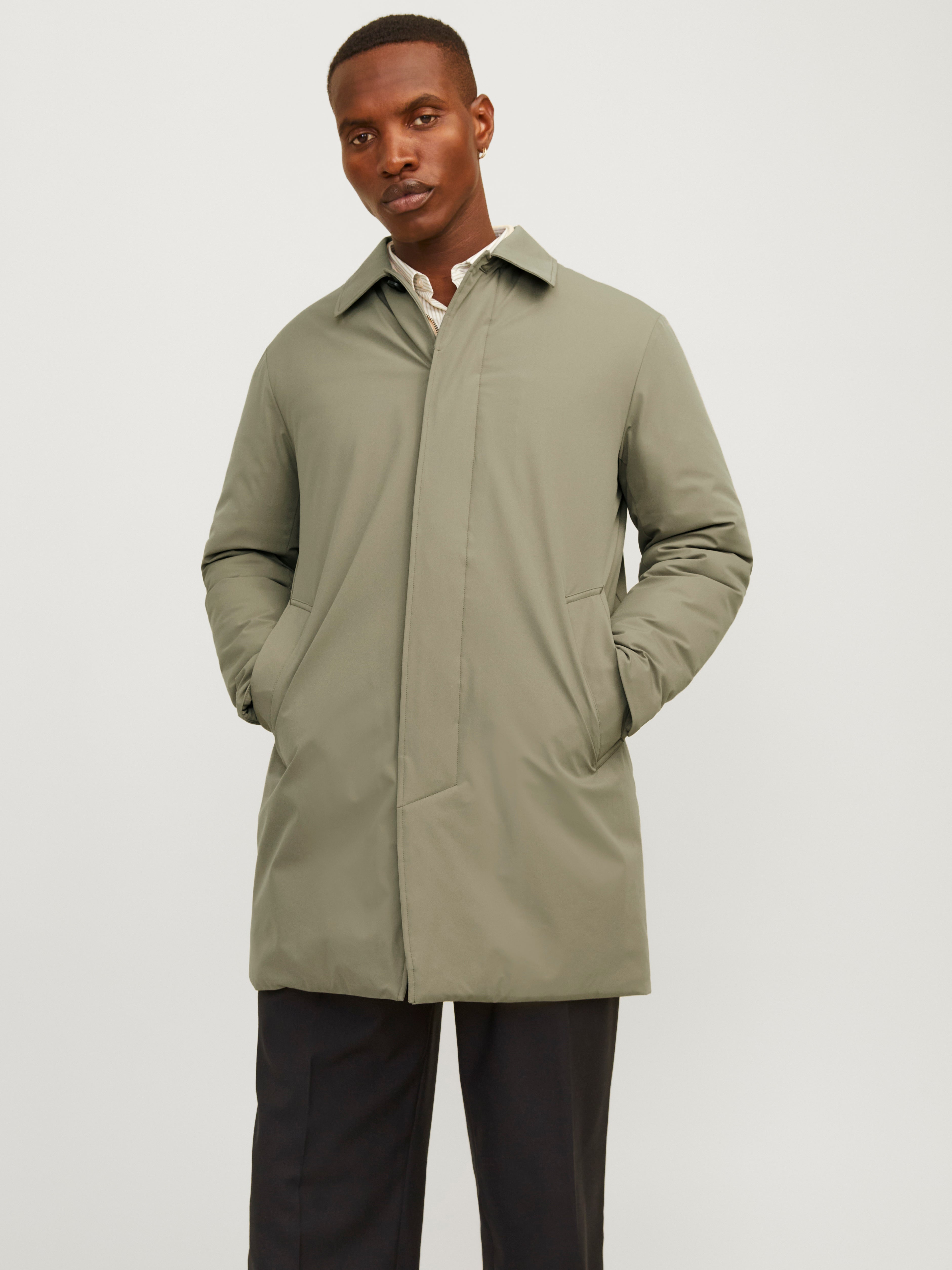 Manteau Col italien