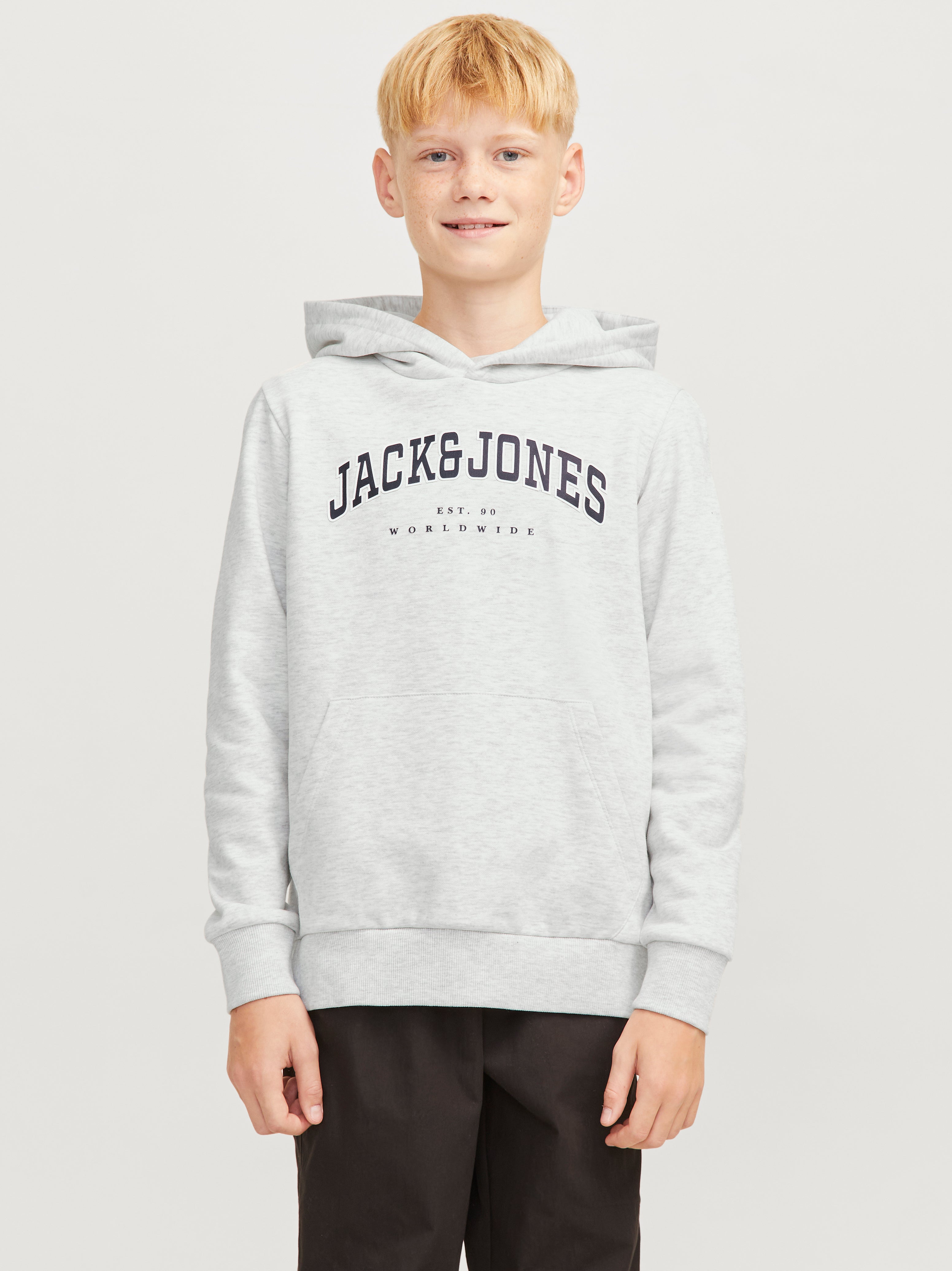 Chandail ouaté à capuchon Coupe décontractée | Jack & Jones®