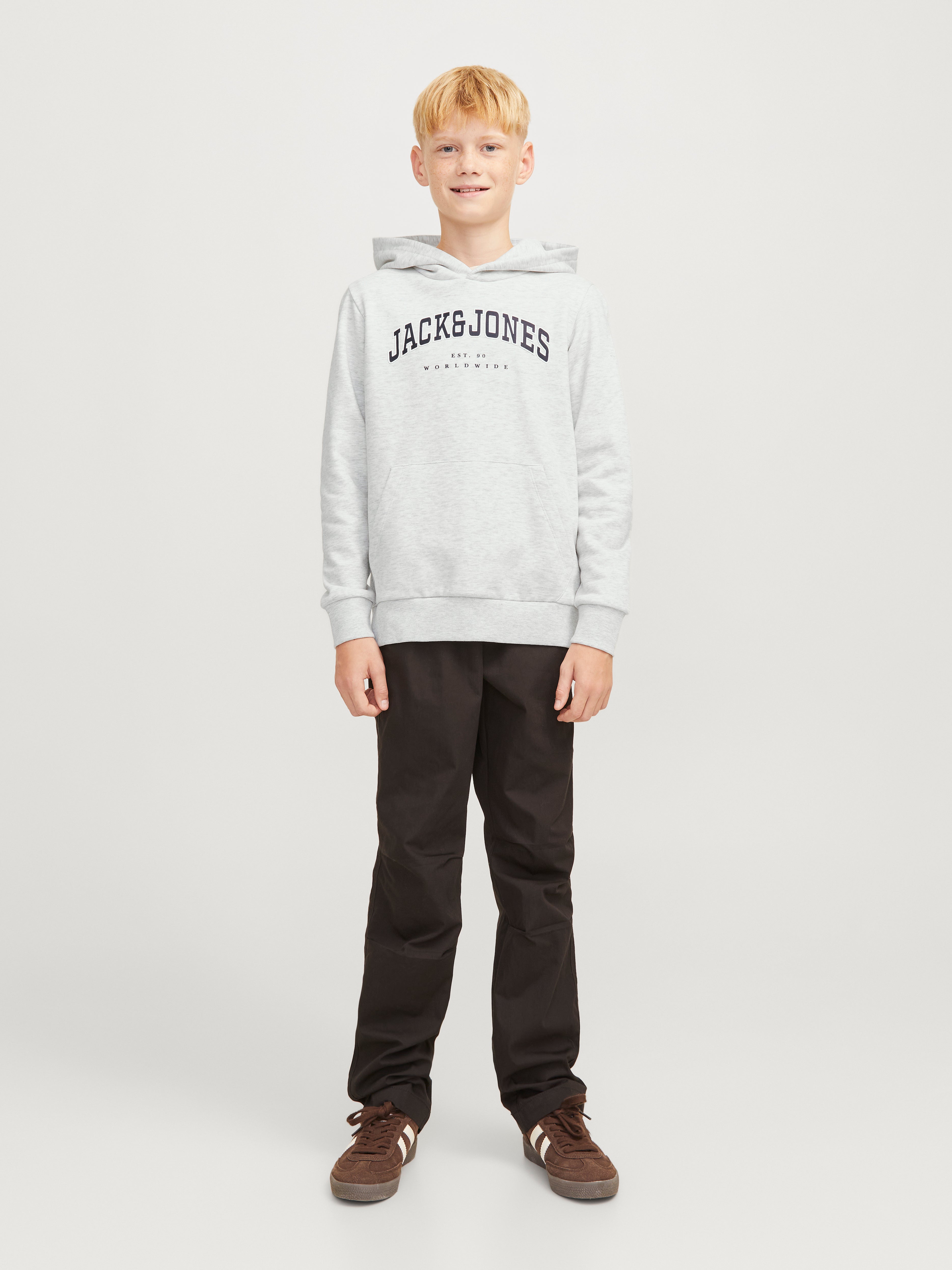 Chandail ouaté à capuchon Coupe décontractée | Jack & Jones®