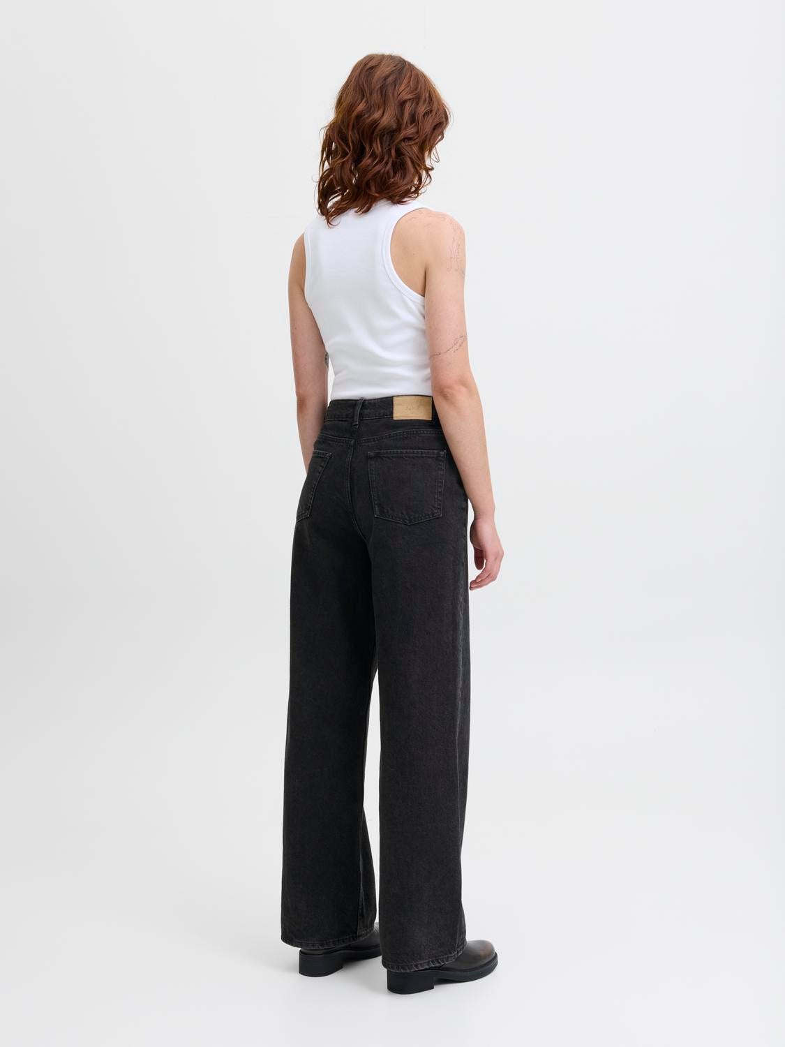TOKYO High-Rise Wide Leg Fit Jeans | Jack & Jones