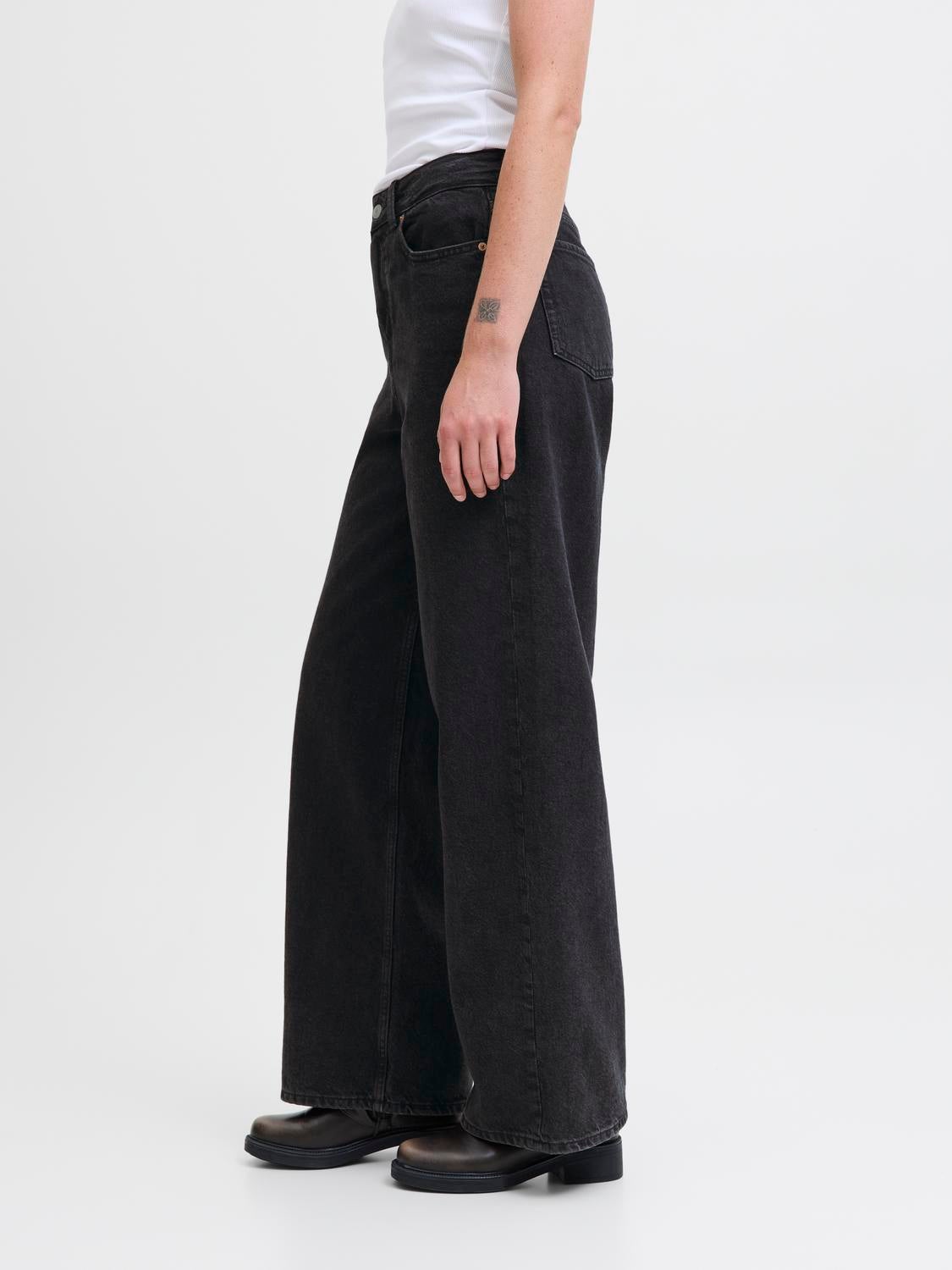 TOKYO High-Rise Wide Leg Fit Jeans | Jack & Jones