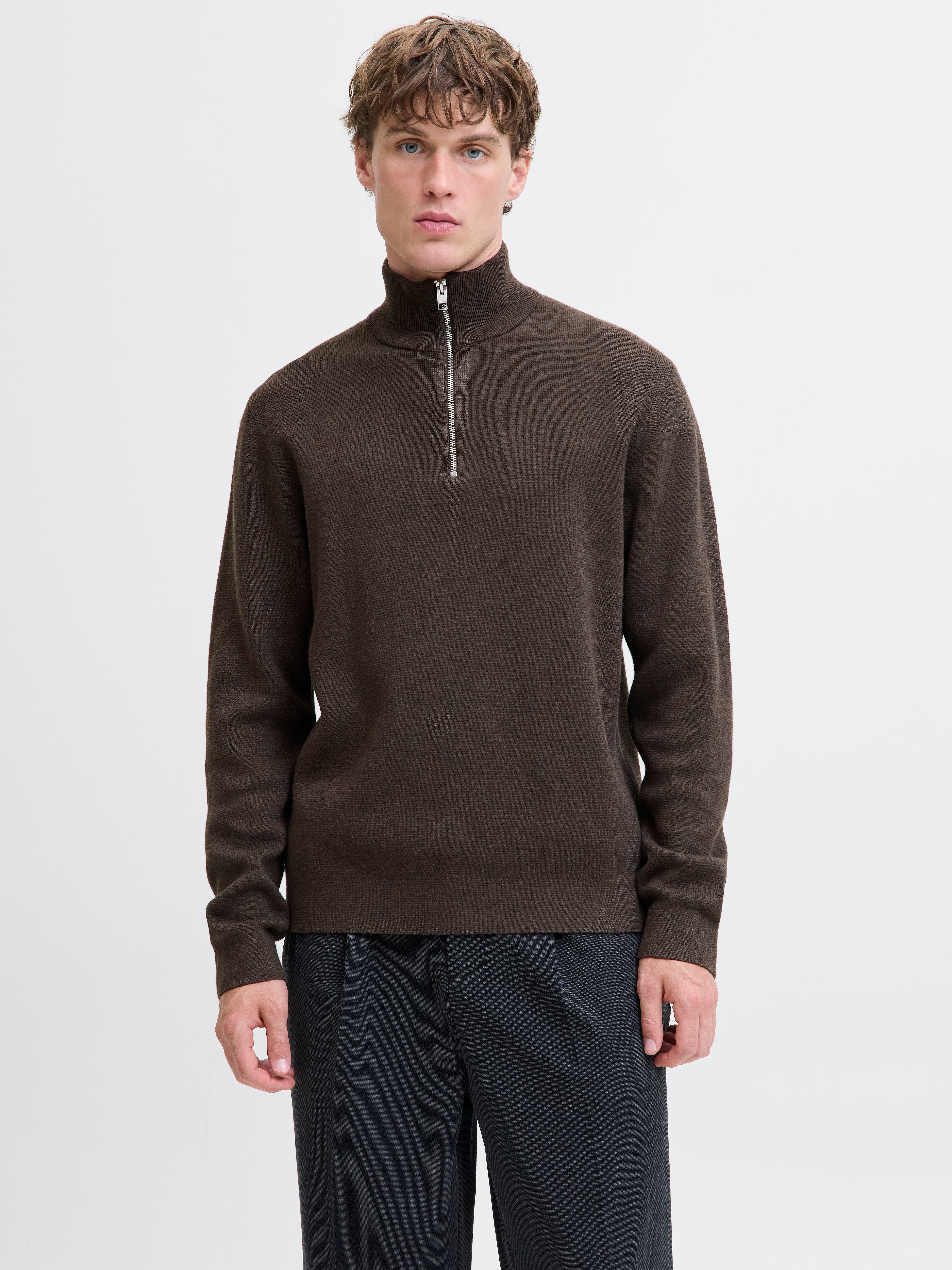 パーカー・フーディ FEDELI Men Sweater 7UI06116 0011 BROWN uploading-1376187.jpg