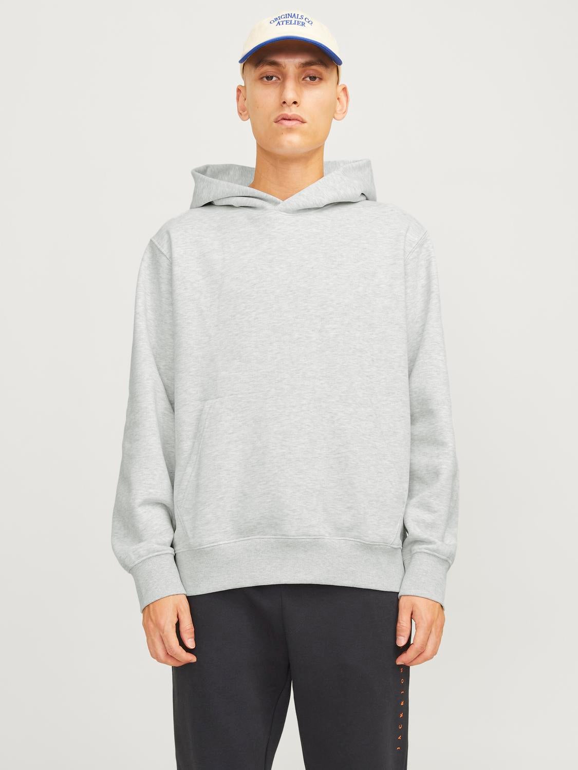 Wide Fit Hoodie Sweatshirt