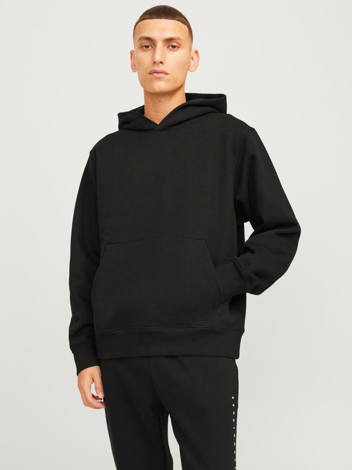 Wide Fit Hoodie Sweatshirt