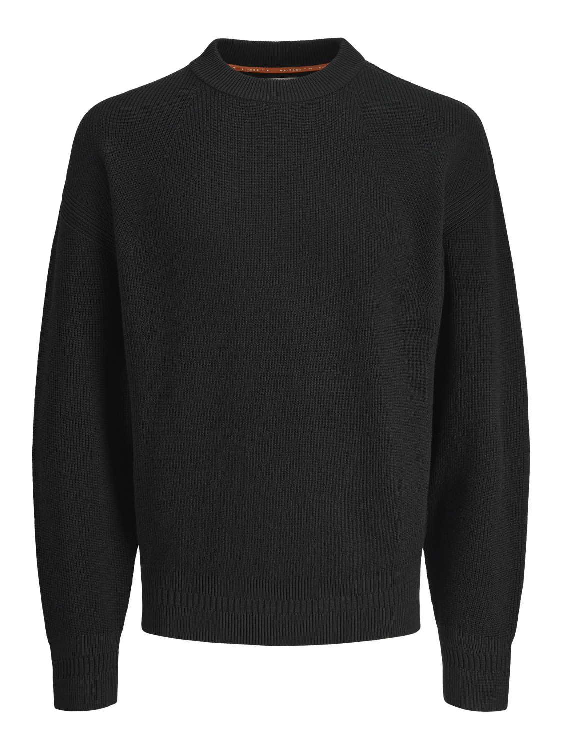 Jack jones Relaxed Fit Mock Neck Sweater Black XL