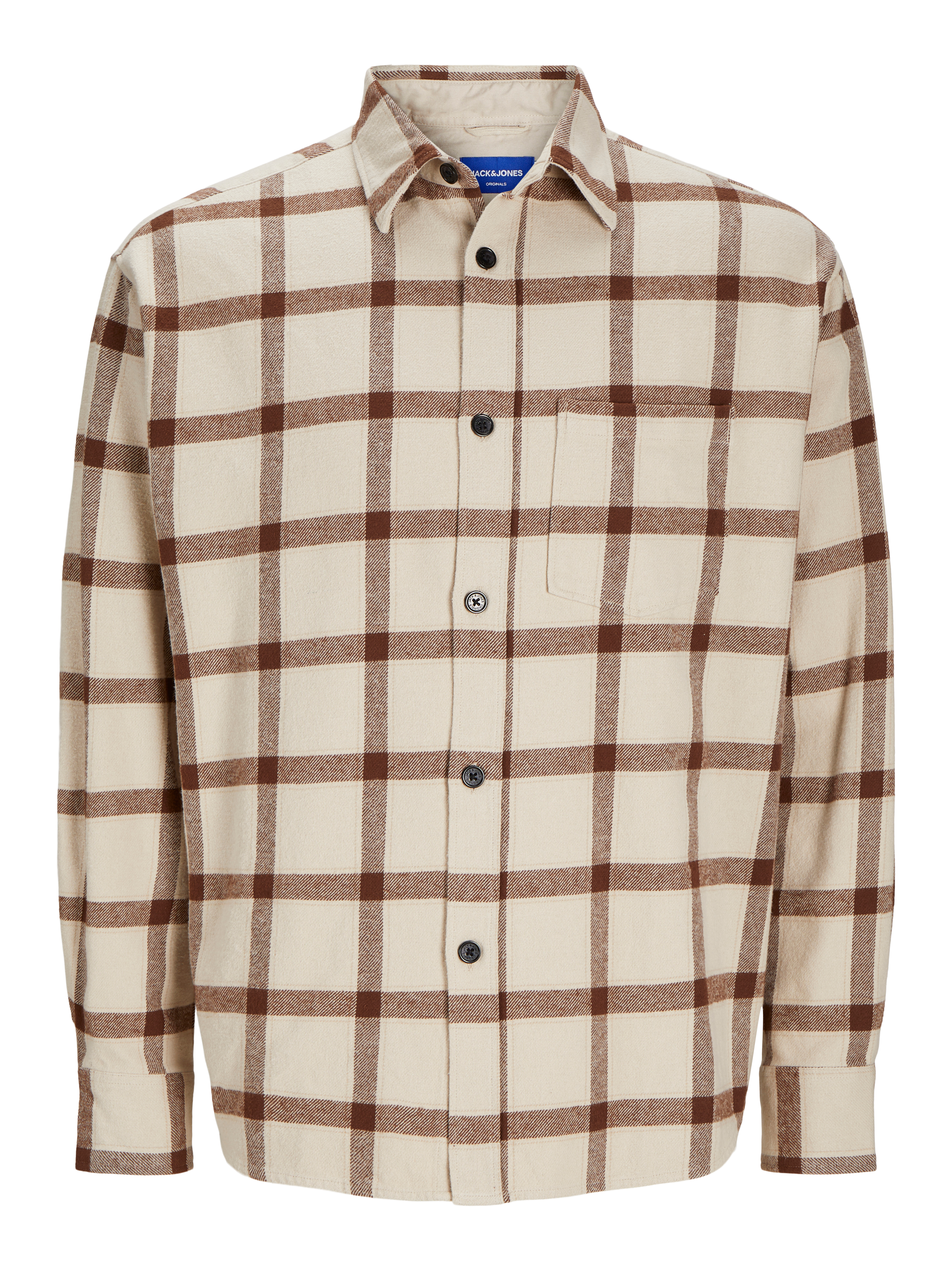 Relaxed Fit Plaid Shirt | Jack & Jones