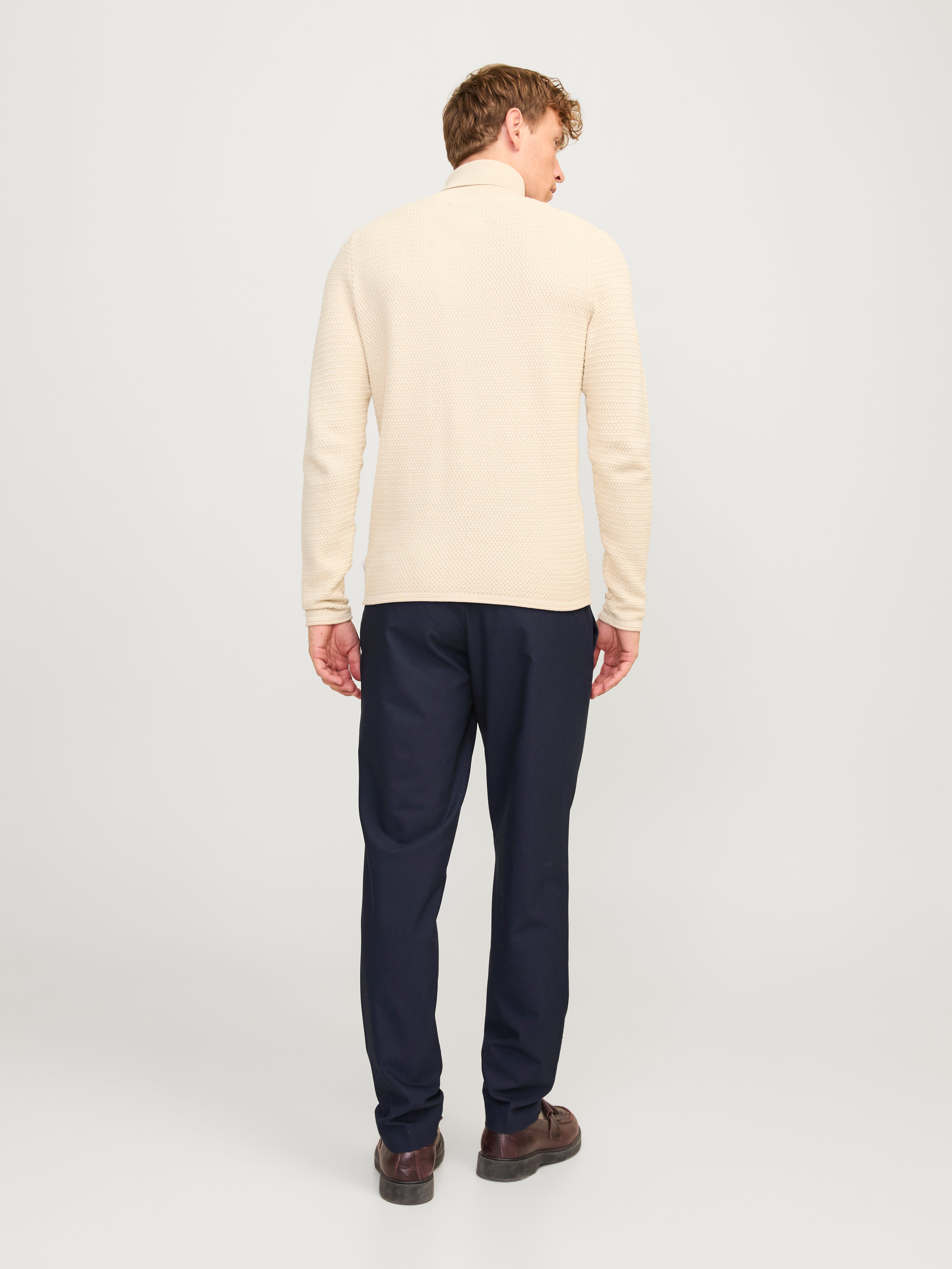 【かじ】WASHED CHINO COTTON Zac Classic 100% Cotton Regular Fit Men's Chino Pants