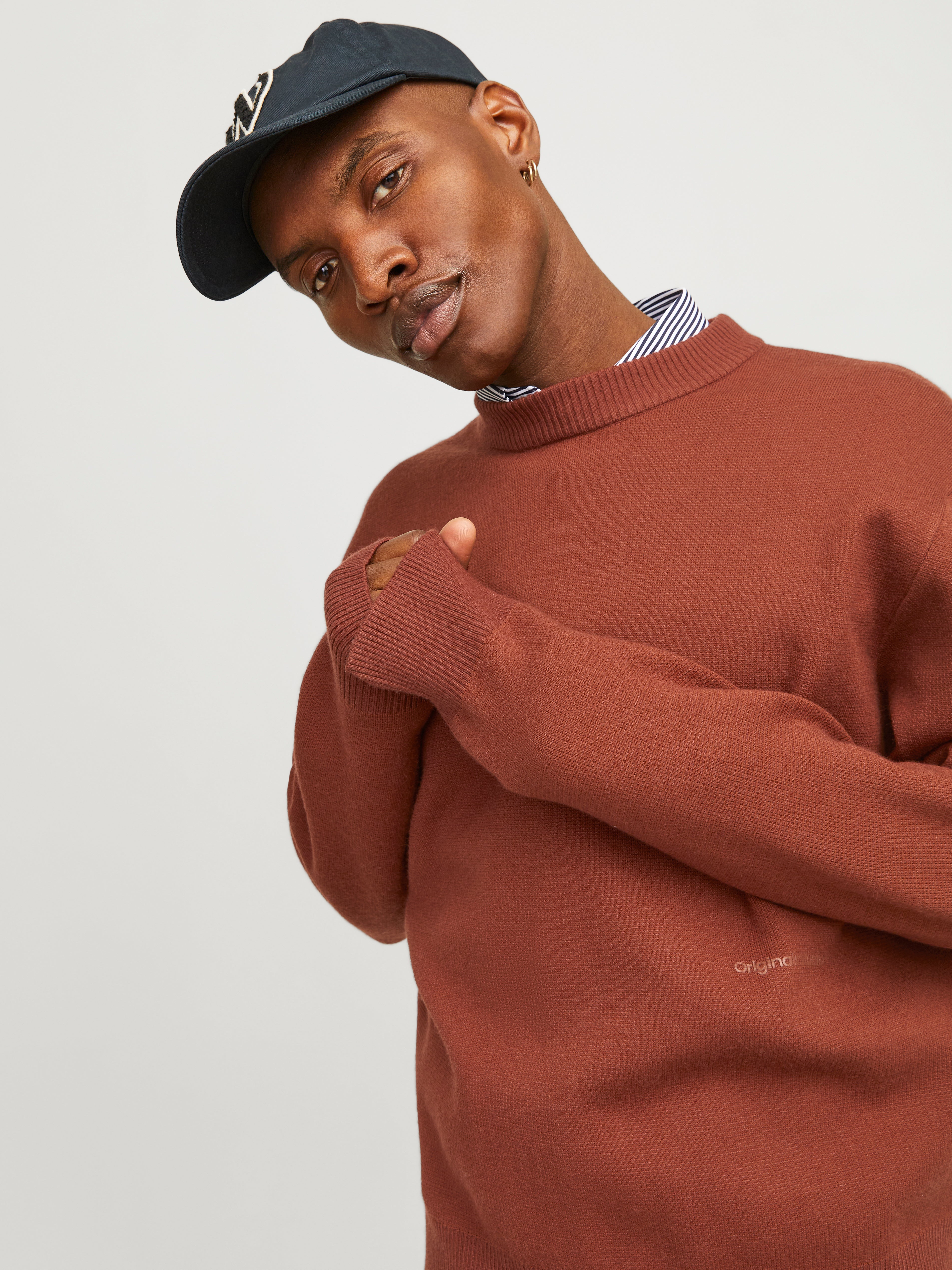 Wide Fit Crew neck Sweater