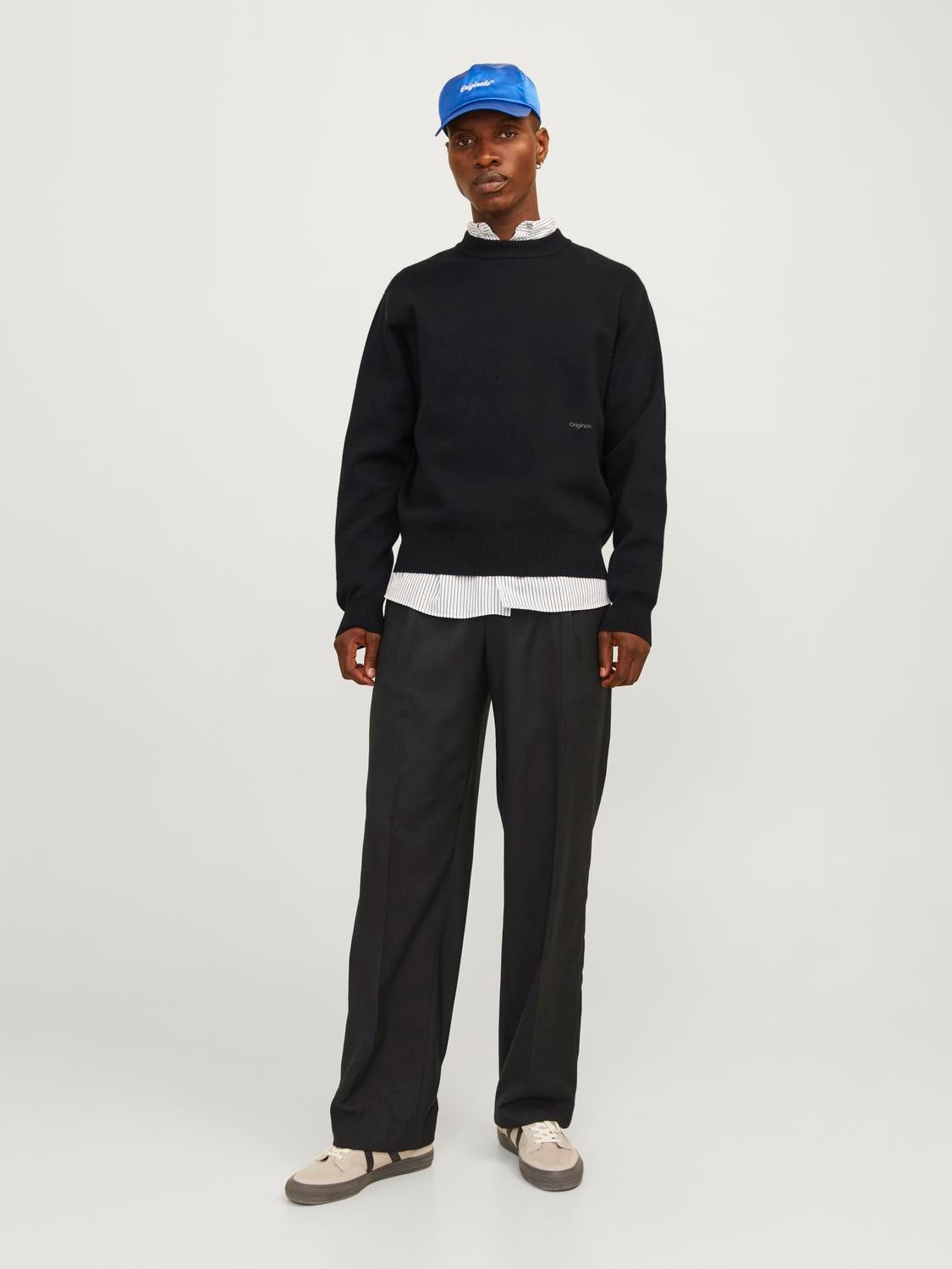 Wide Fit Crew neck Sweater | Jack & Jones